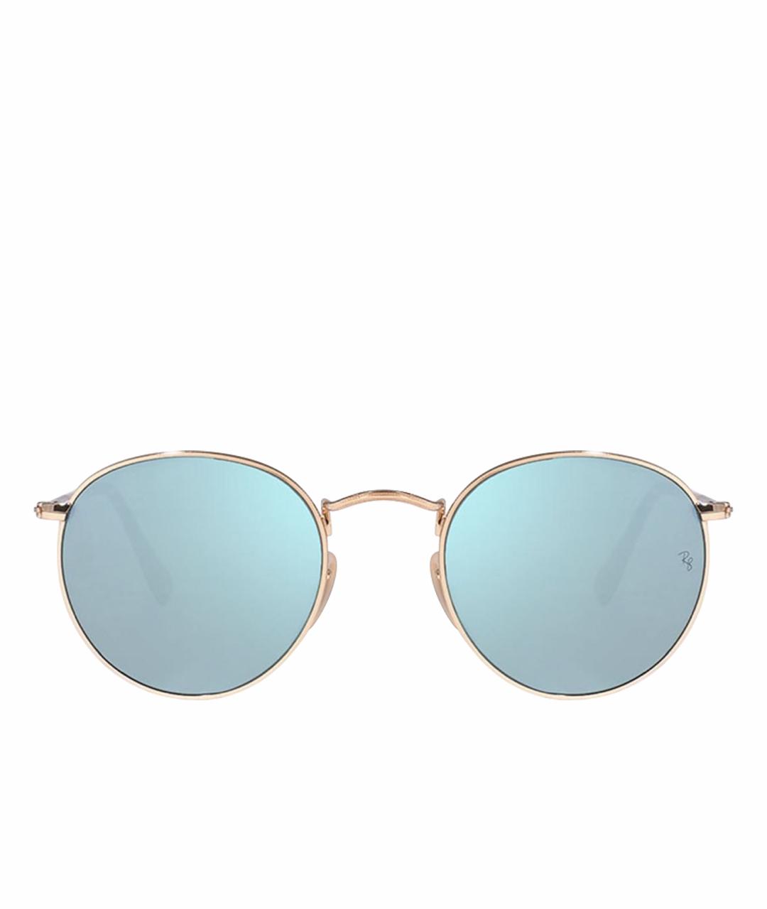 RAY BAN Металлические солнцезащитные очки, фото 1