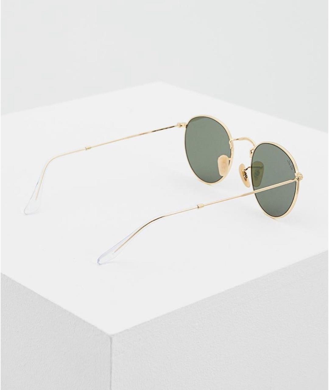 RAY BAN Металлические солнцезащитные очки, фото 6