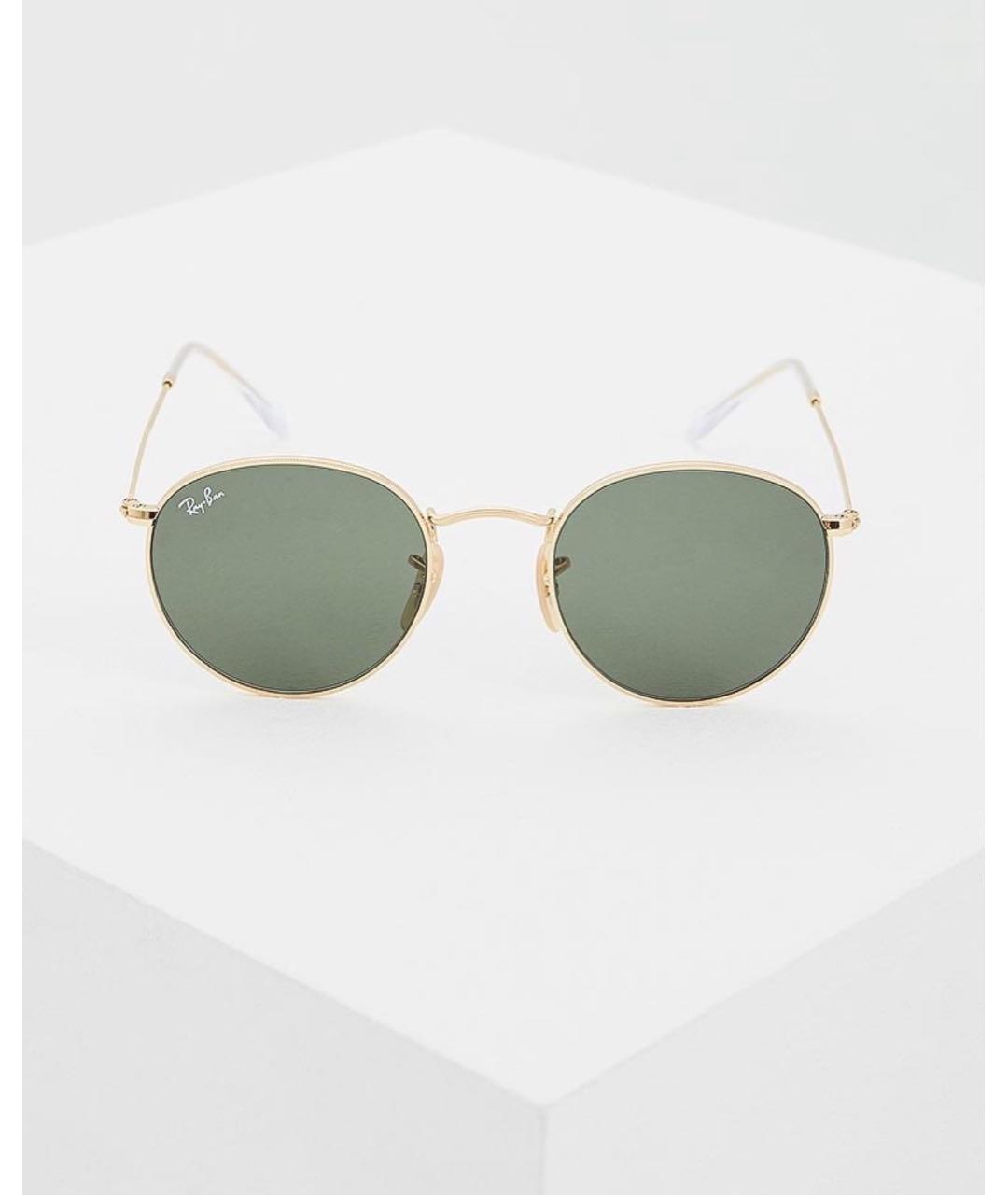 RAY BAN Металлические солнцезащитные очки, фото 5