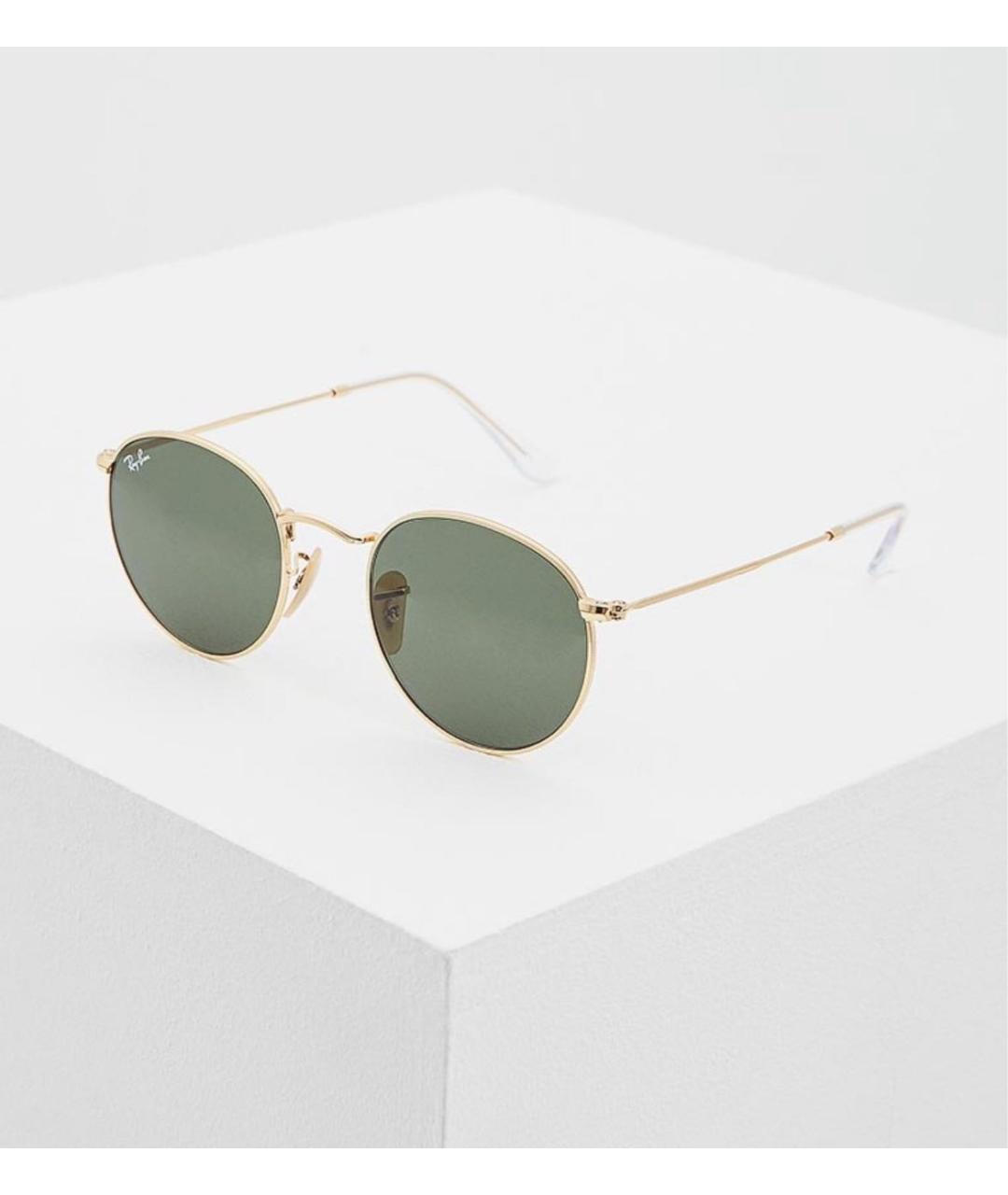 RAY BAN Металлические солнцезащитные очки, фото 2
