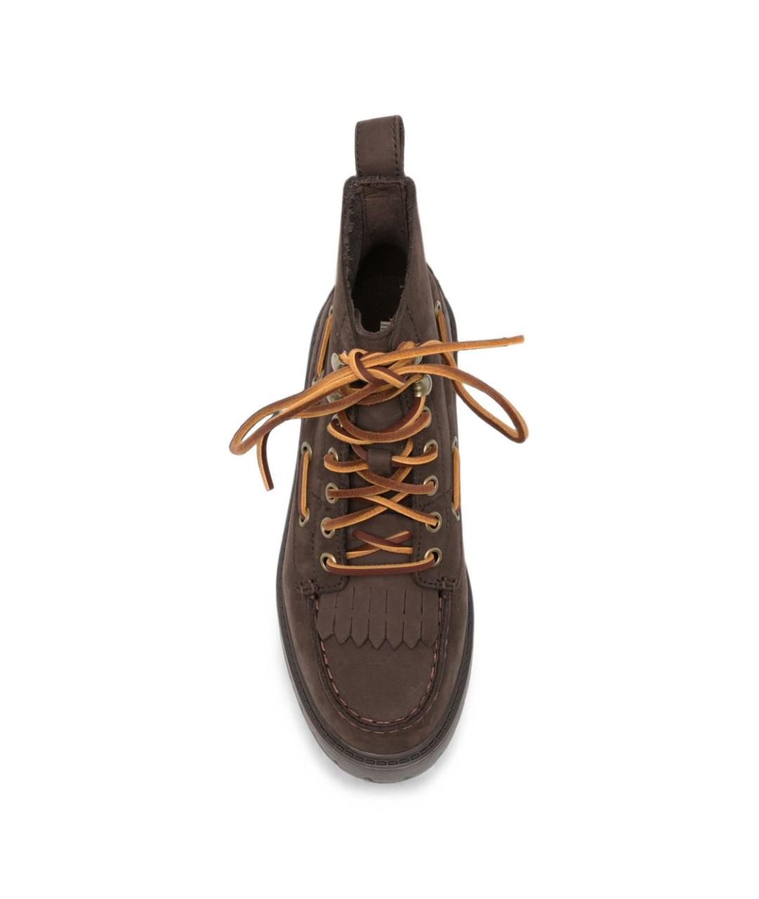 TIMBERLAND Коричневые кожаные ботинки, фото 3