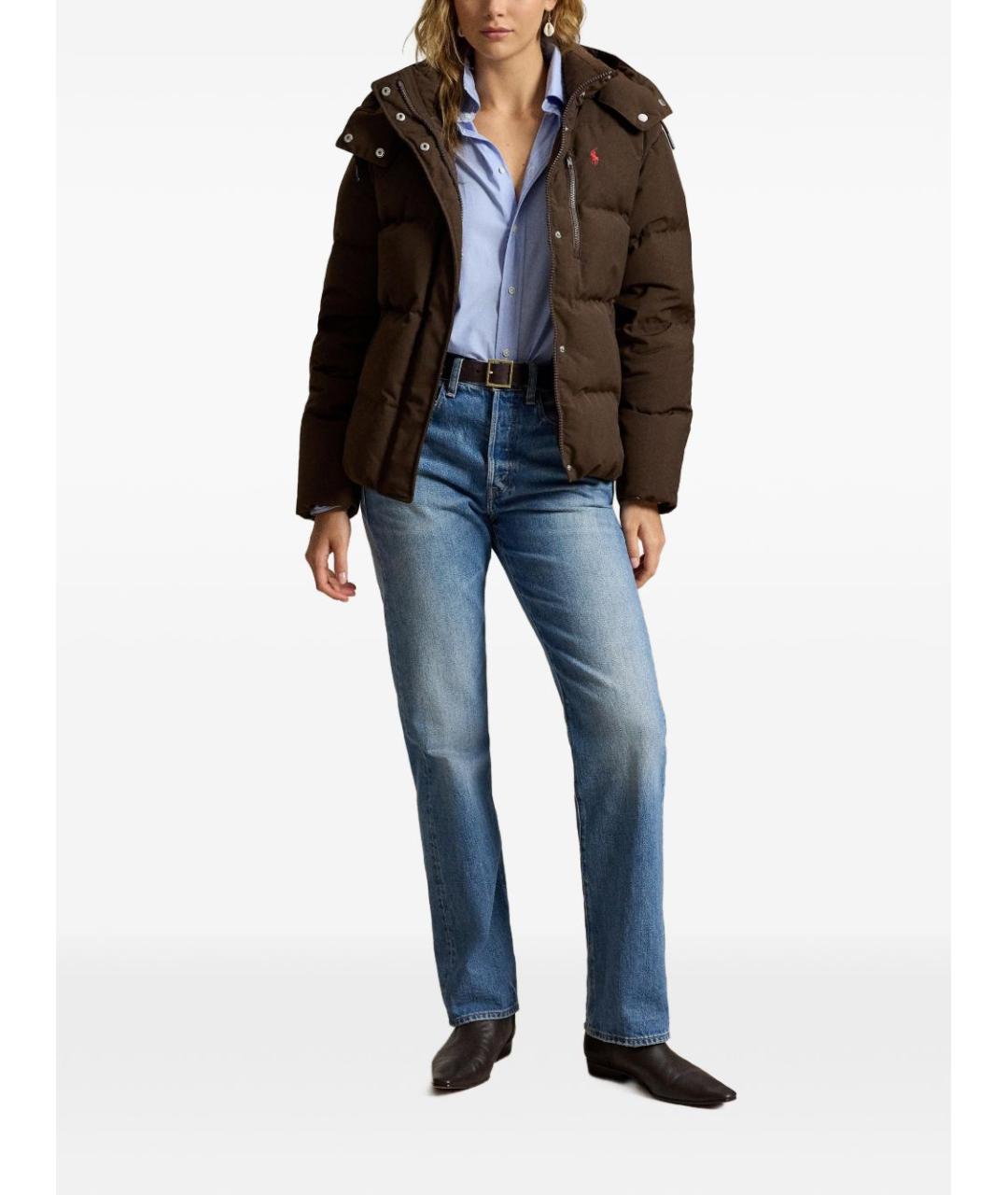 POLO RALPH LAUREN Полиэстеровый пуховик, фото 4