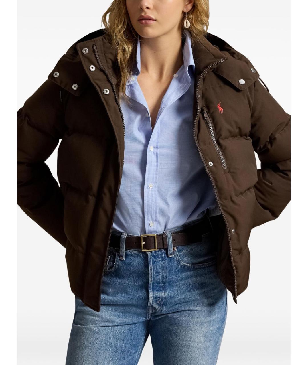 POLO RALPH LAUREN Полиэстеровый пуховик, фото 6