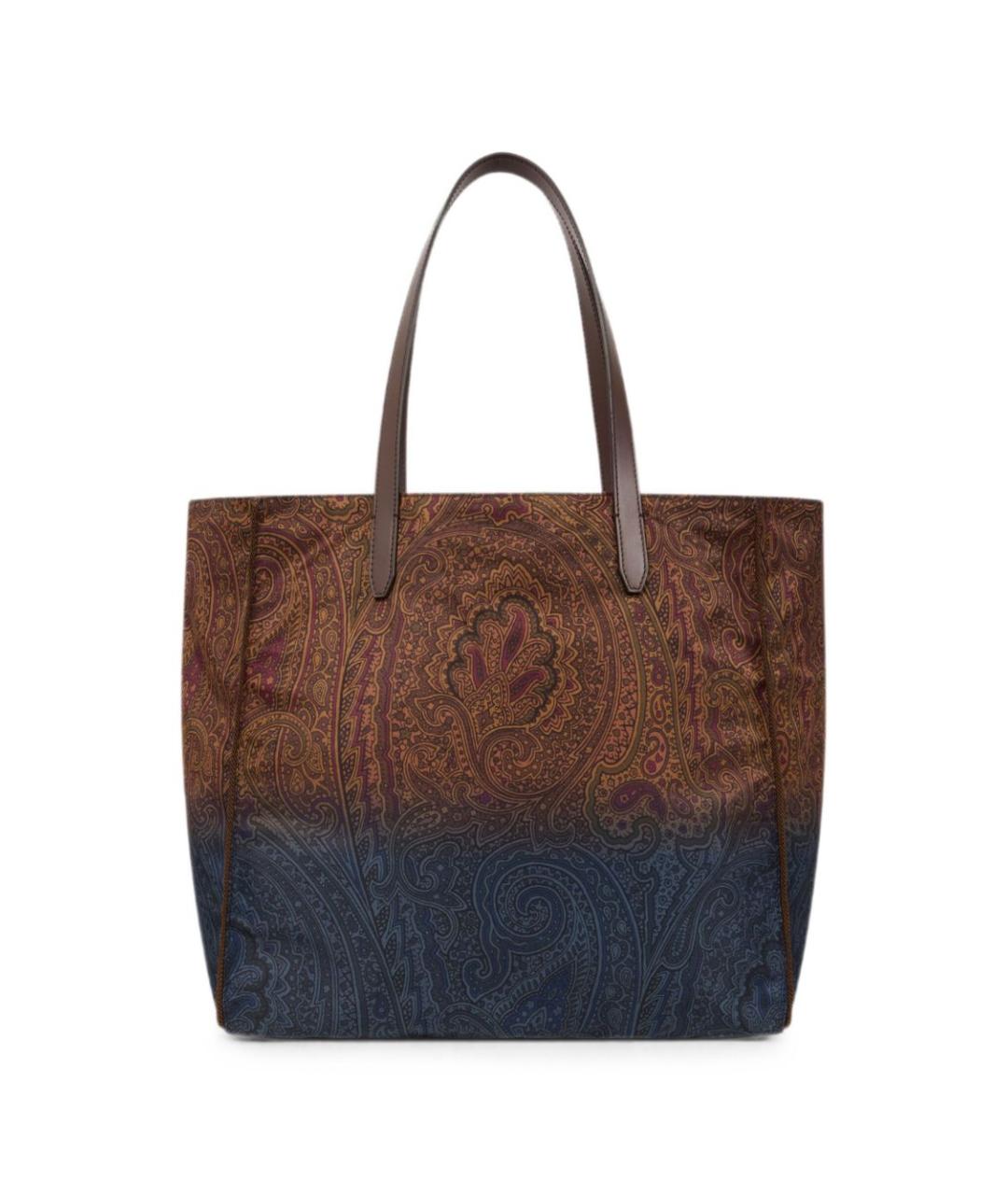 ETRO Мульти синтетическая сумка тоут, фото 5