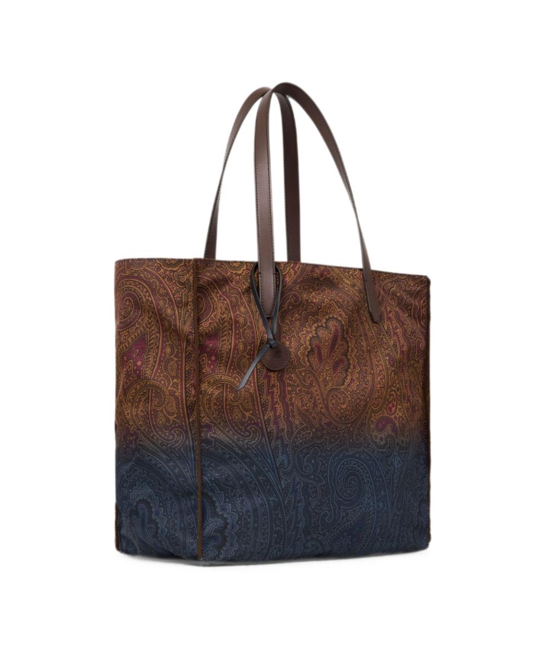 ETRO Мульти синтетическая сумка тоут, фото 4