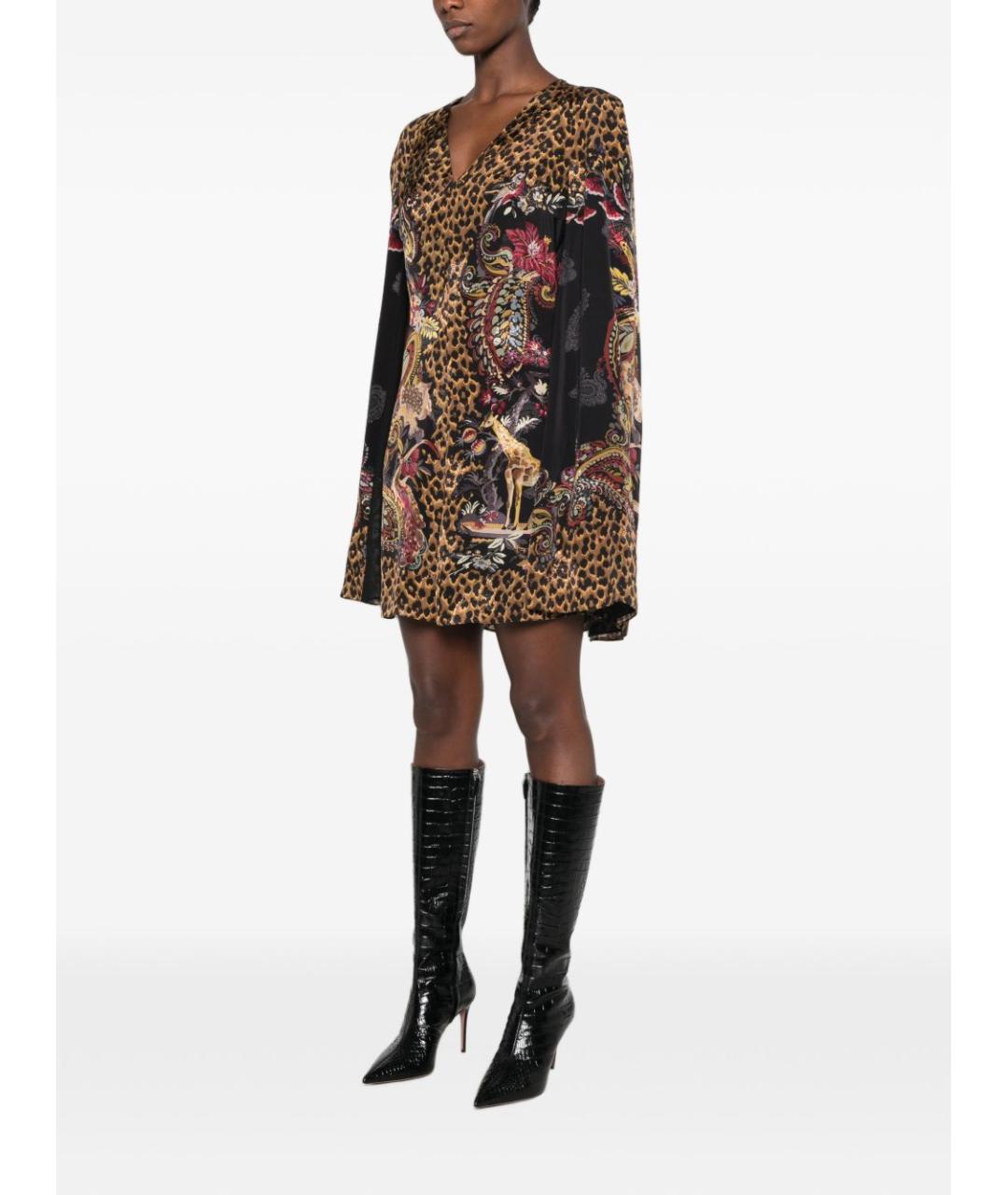 ETRO Мульти вискозное повседневное платье, фото 4