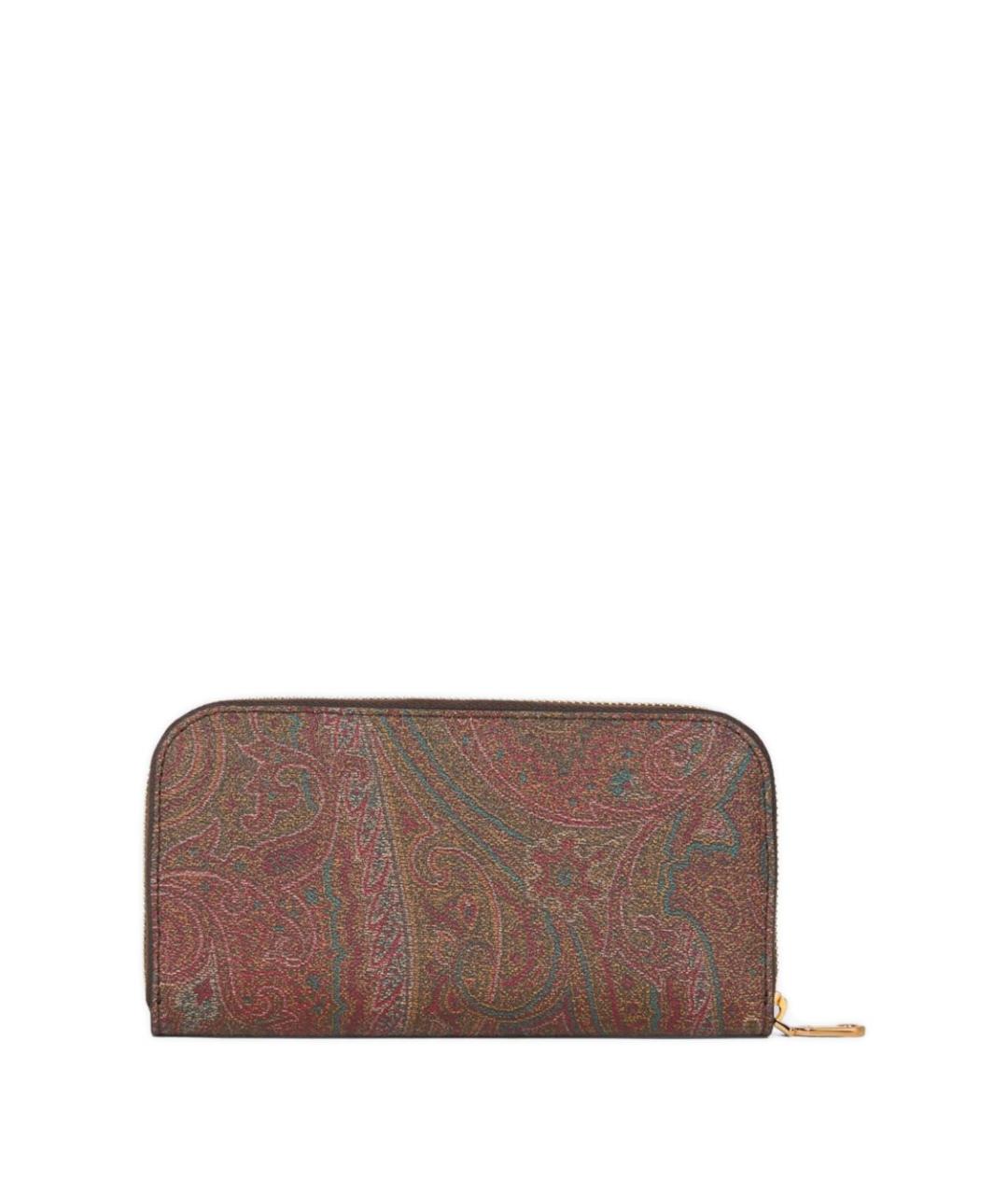 ETRO Коричневый кошелек, фото 4