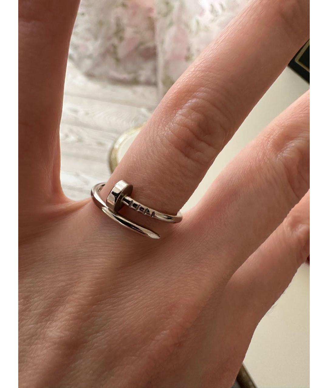 CARTIER Серебряное кольцо из белого золота, фото 2
