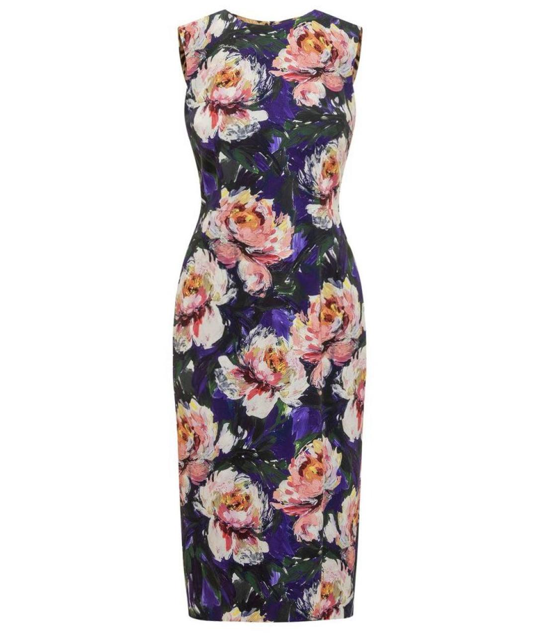 DOLCE&GABBANA Шелковое коктейльное платье, фото 9
