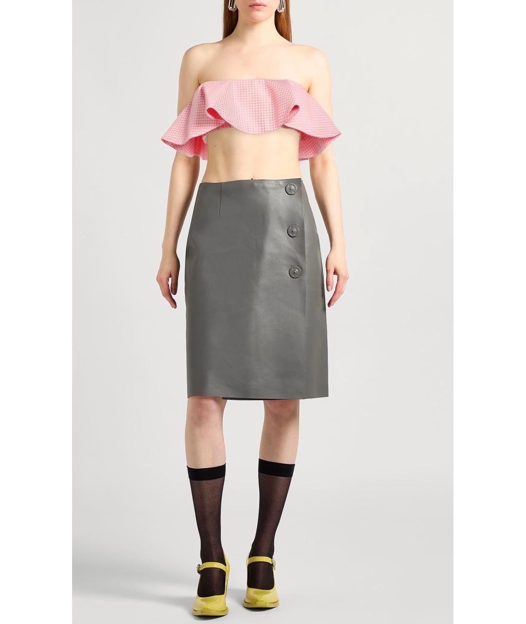 CHRISTIAN DIOR Розовая хлопковая майка, фото 2
