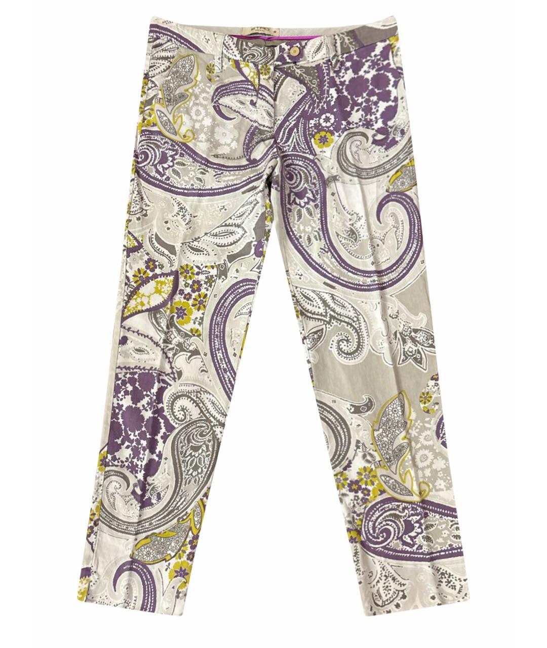 ETRO Хлопковые брюки узкие, фото 1