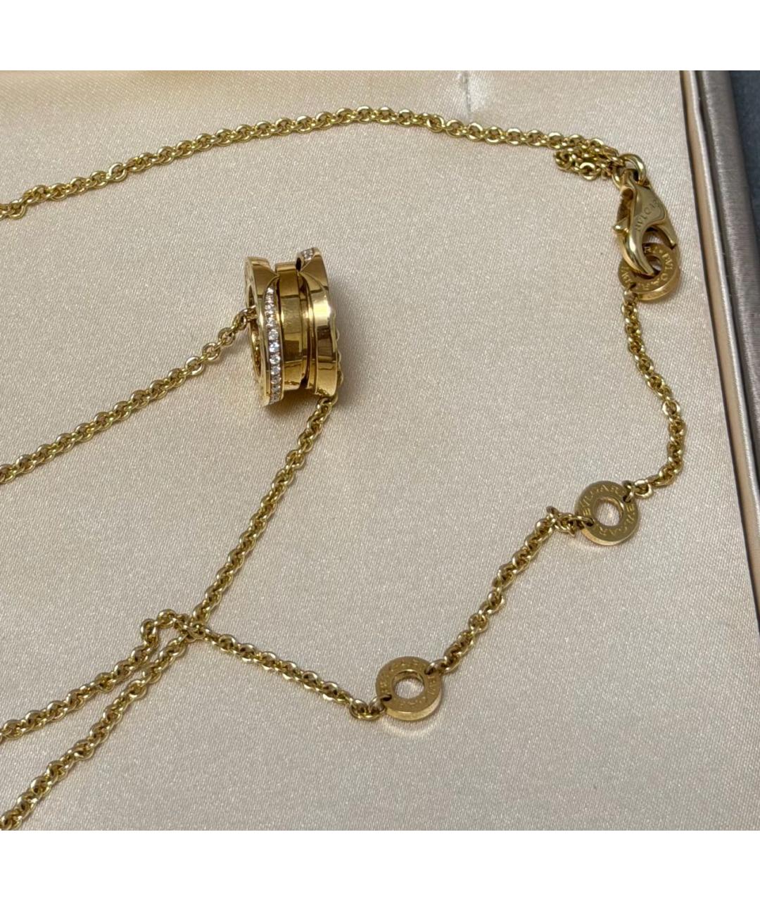 BVLGARI Желтое колье из желтого золота, фото 5