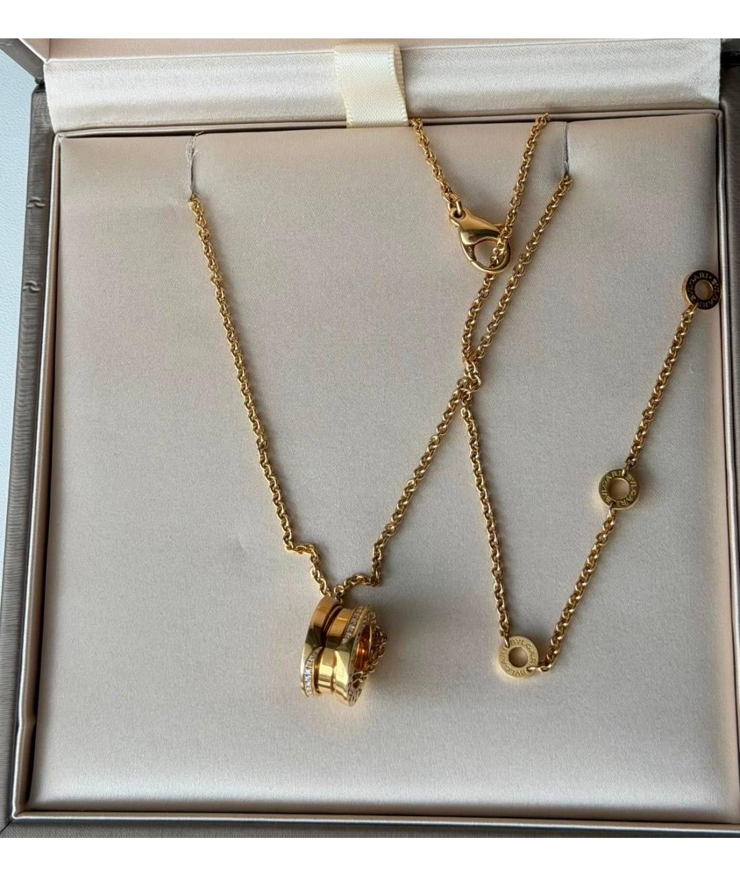 BVLGARI Желтое колье из желтого золота, фото 2