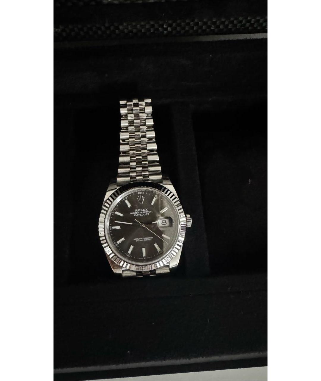 ROLEX Серебряные часы, фото 4