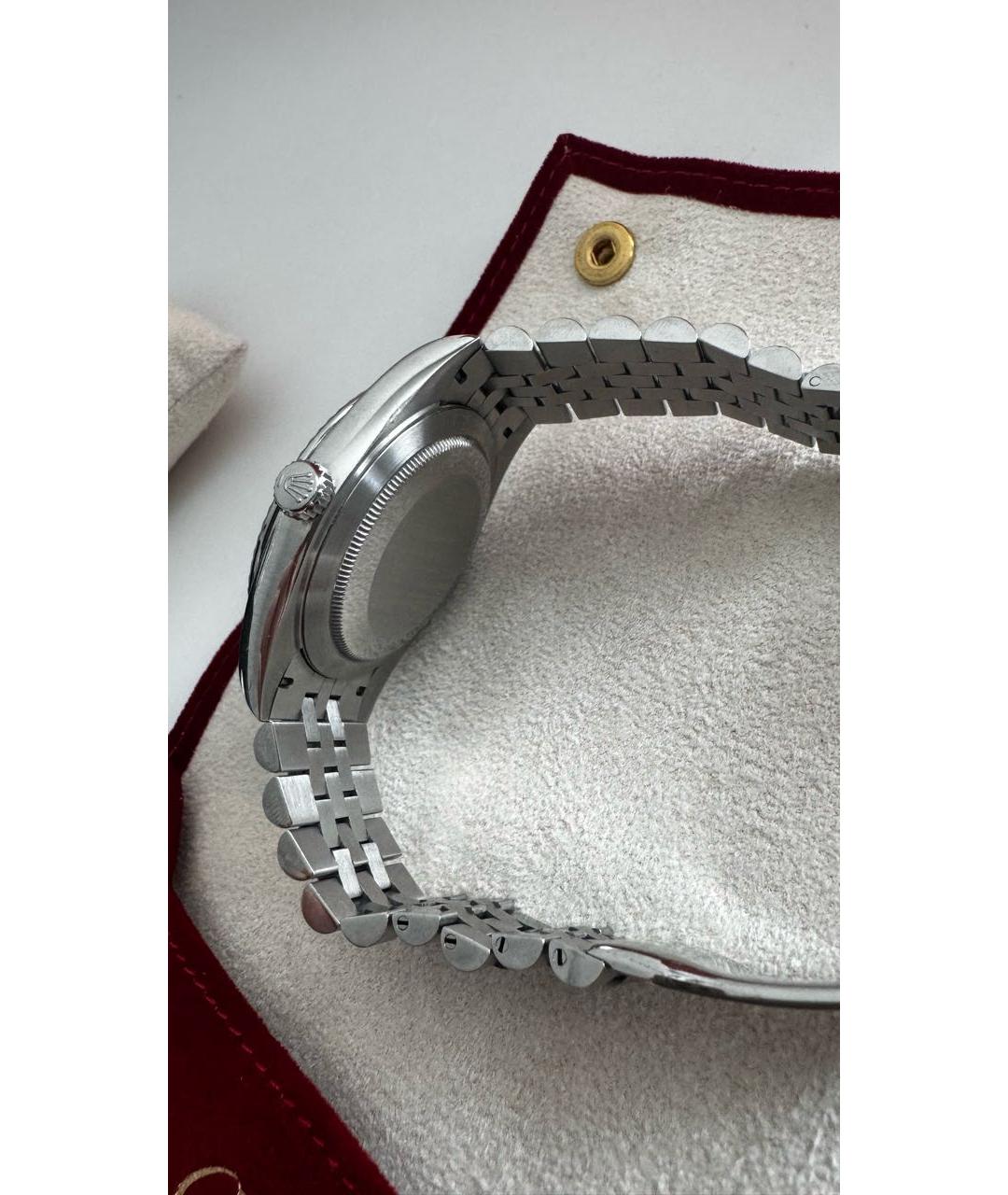 ROLEX Серебряные часы, фото 3