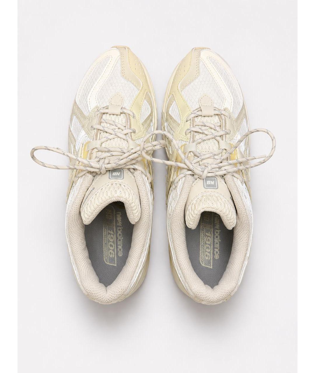 NEW BALANCE Бежевые текстильные кроссовки, фото 3