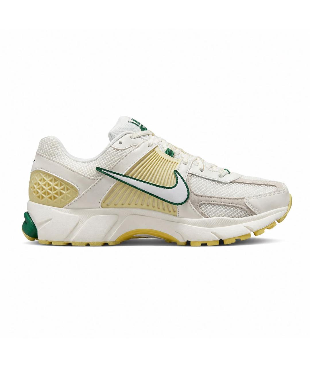 NIKE Белые текстильные низкие кроссовки / кеды, фото 4