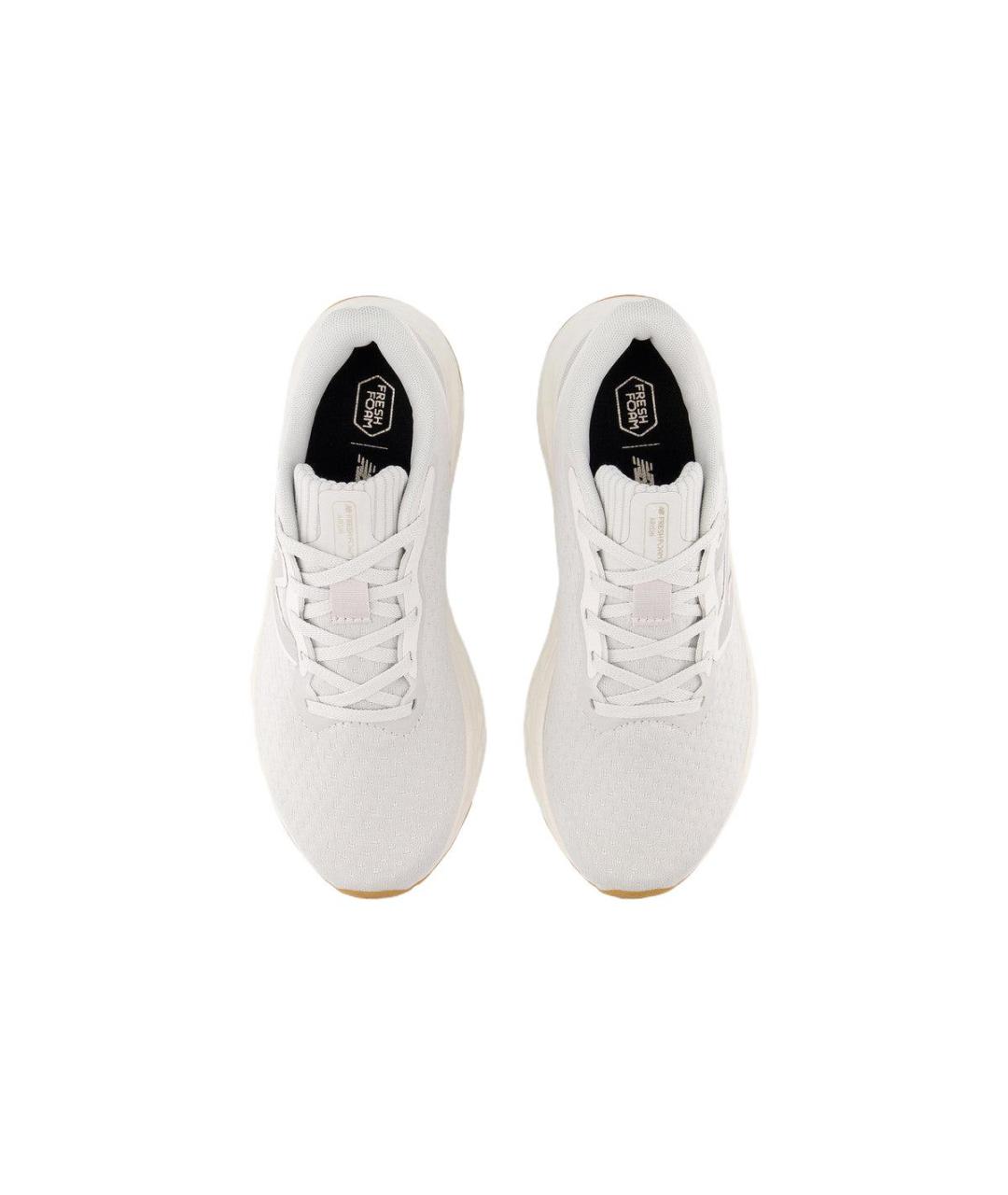 NEW BALANCE Белые текстильные кроссовки, фото 3