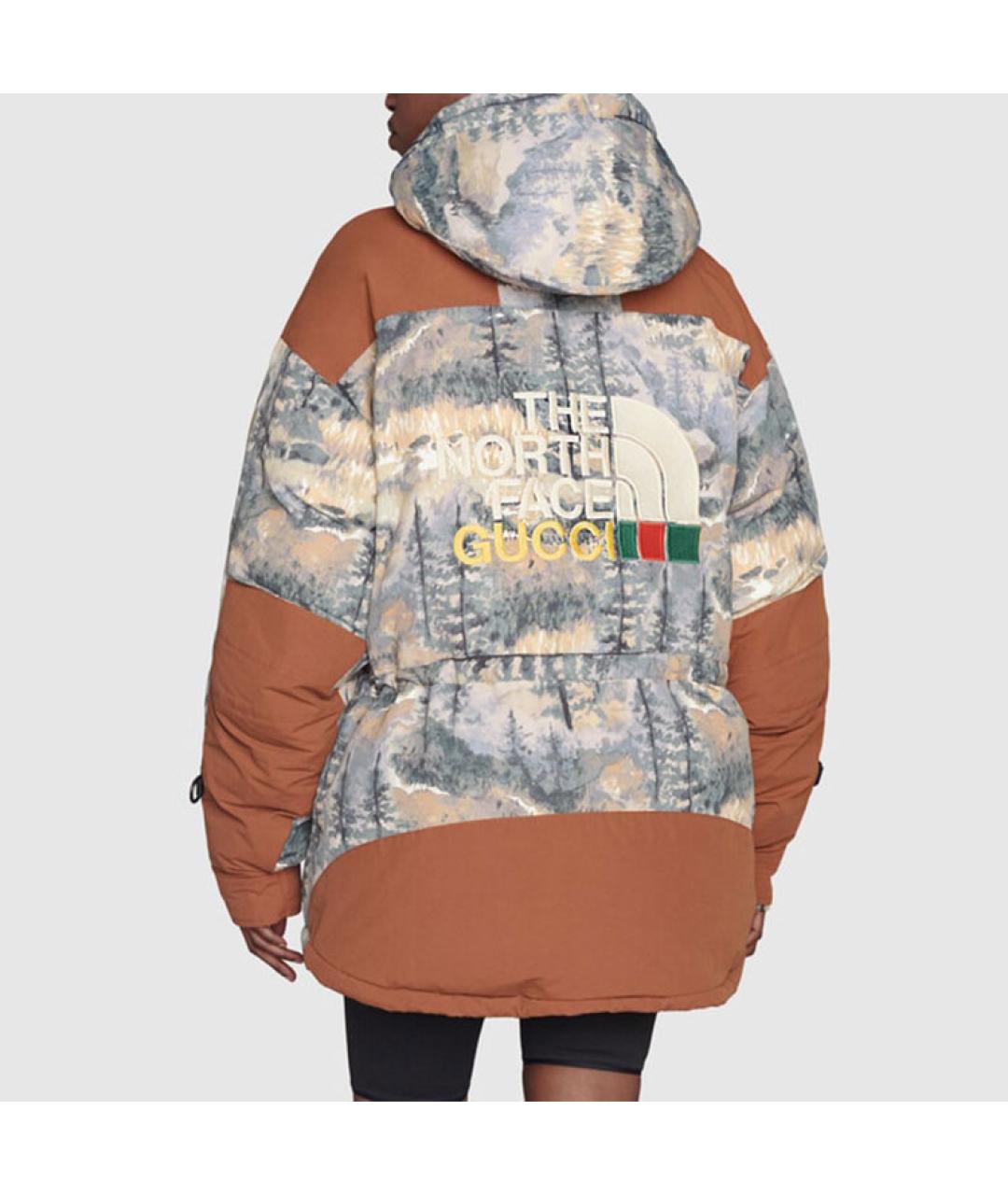 GUCCI Мульти полиамидовая куртка, фото 4