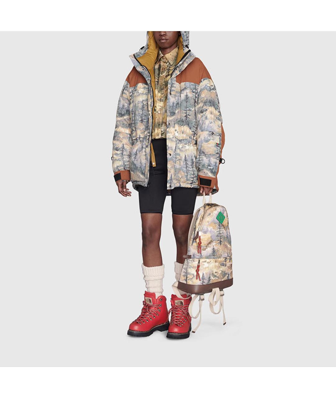 GUCCI Мульти полиамидовая куртка, фото 5