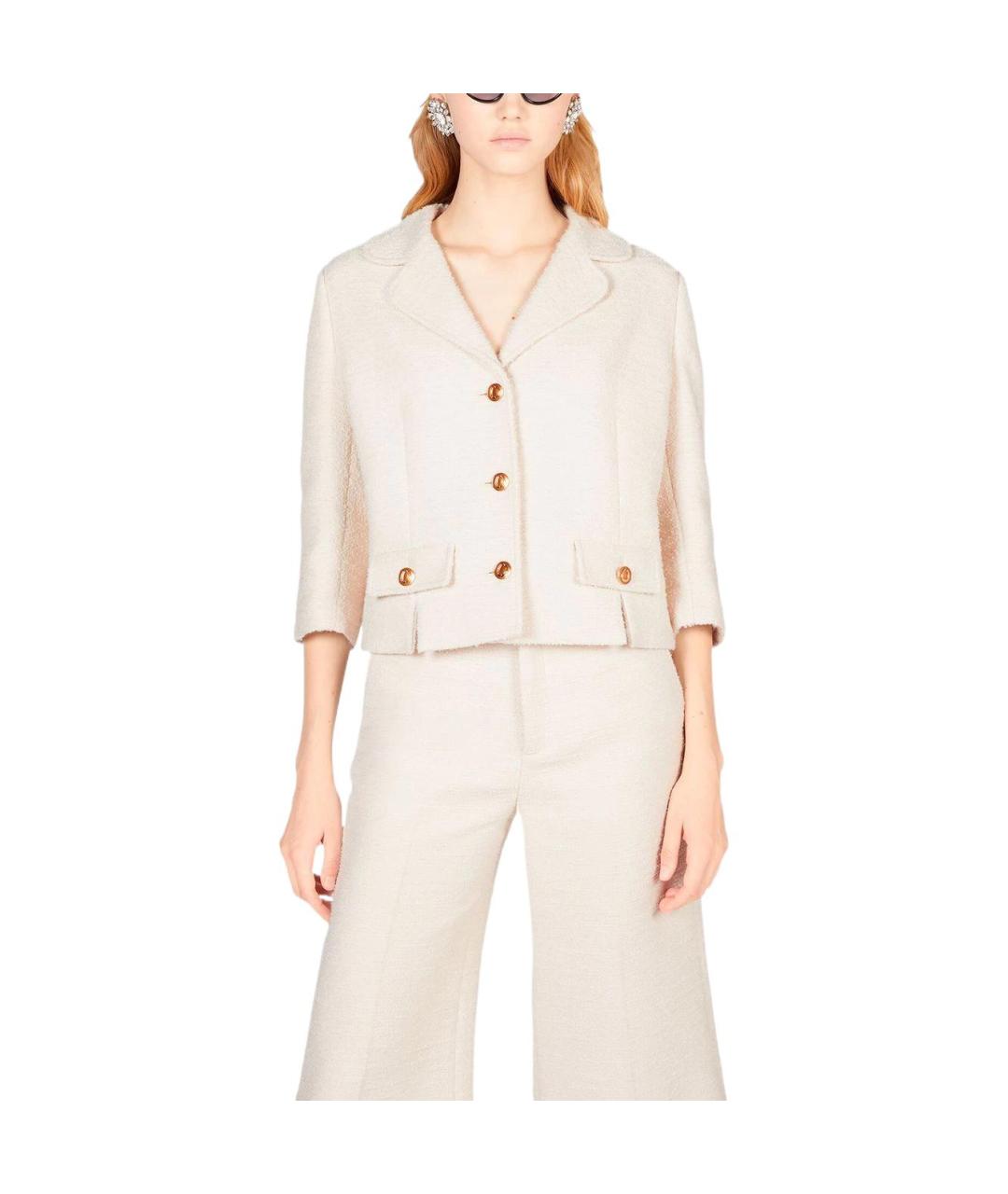 GUCCI Белая куртка, фото 2