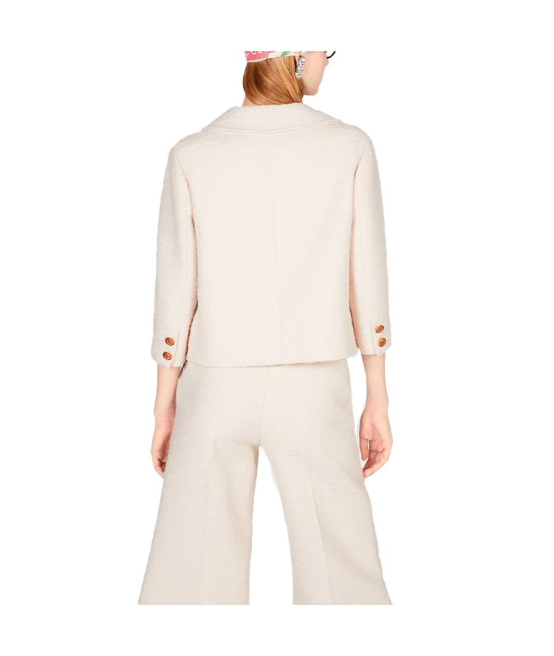 GUCCI Белая куртка, фото 3
