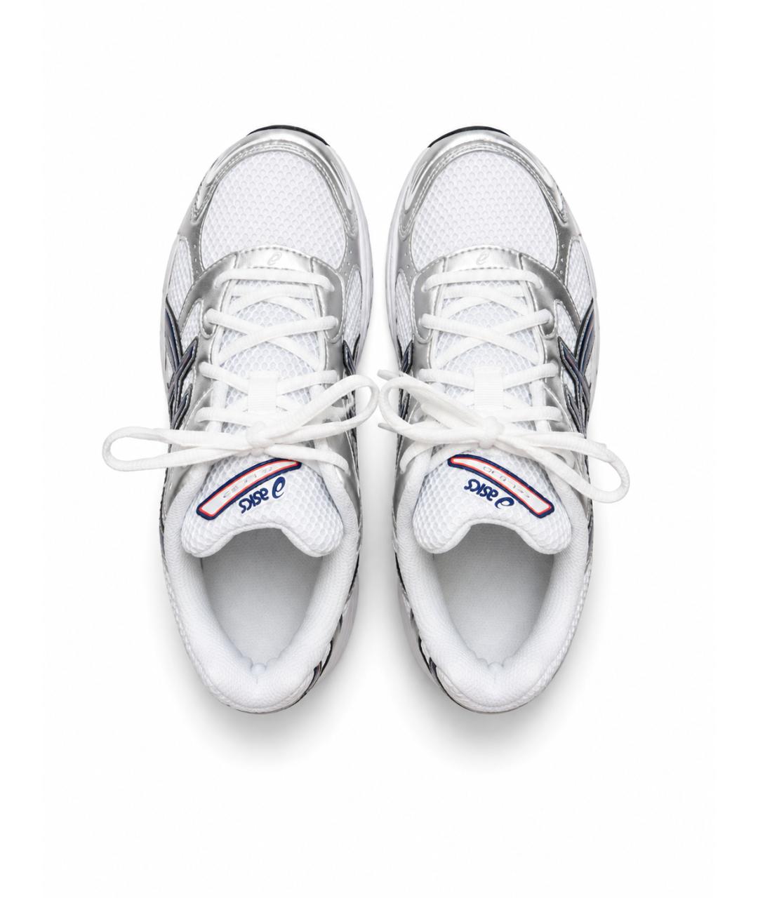 ASICS Белые текстильные кроссовки, фото 3