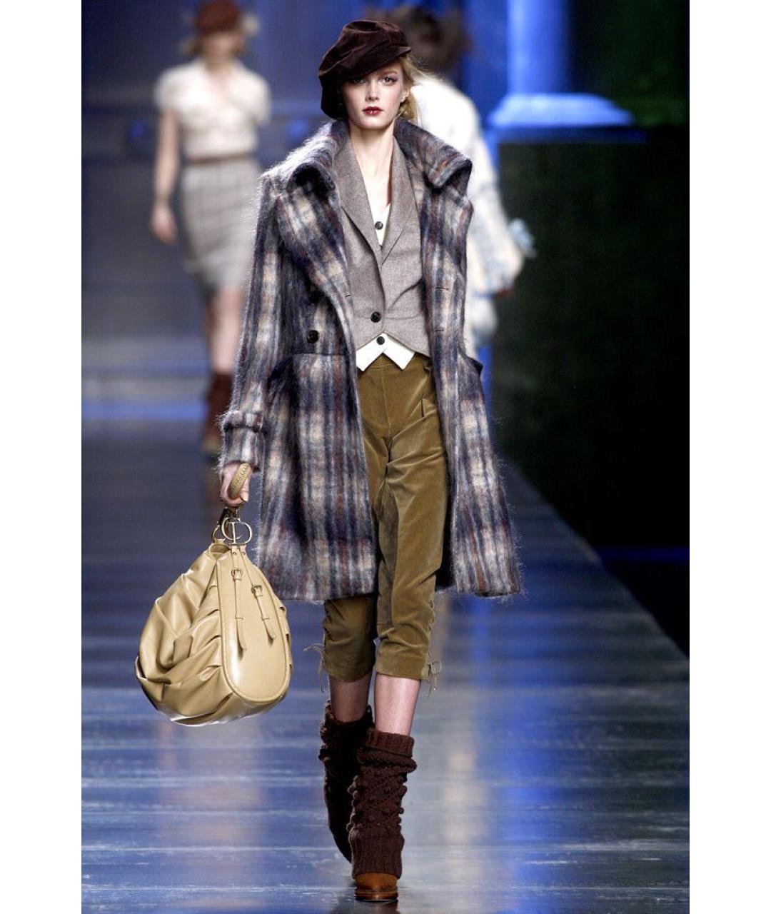 CHRISTIAN DIOR Коричневый шерстяной жилет, фото 3