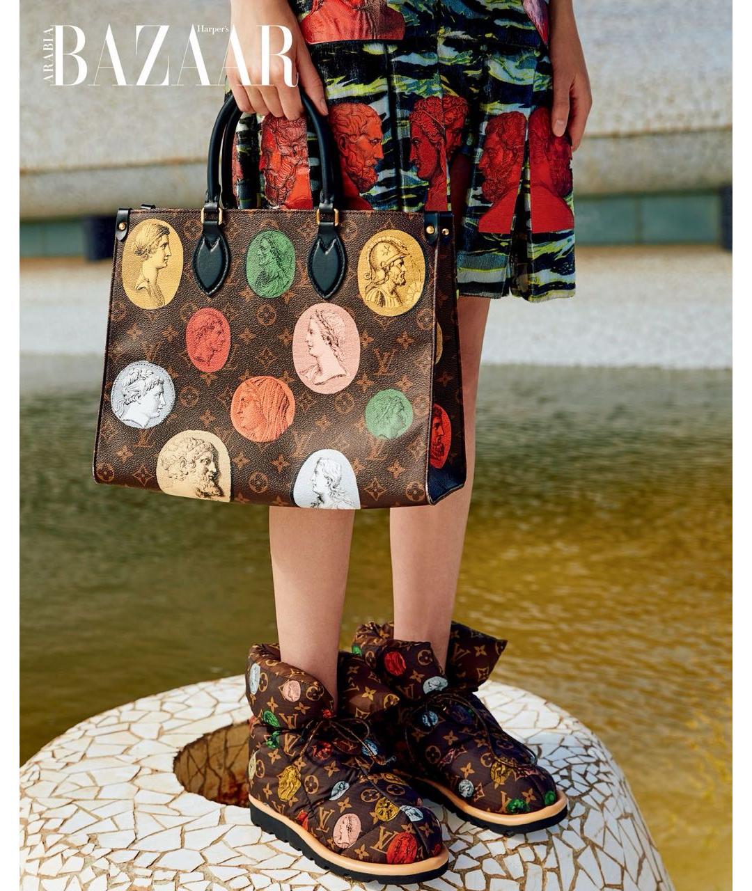 LOUIS VUITTON Коричневые ботинки, фото 3