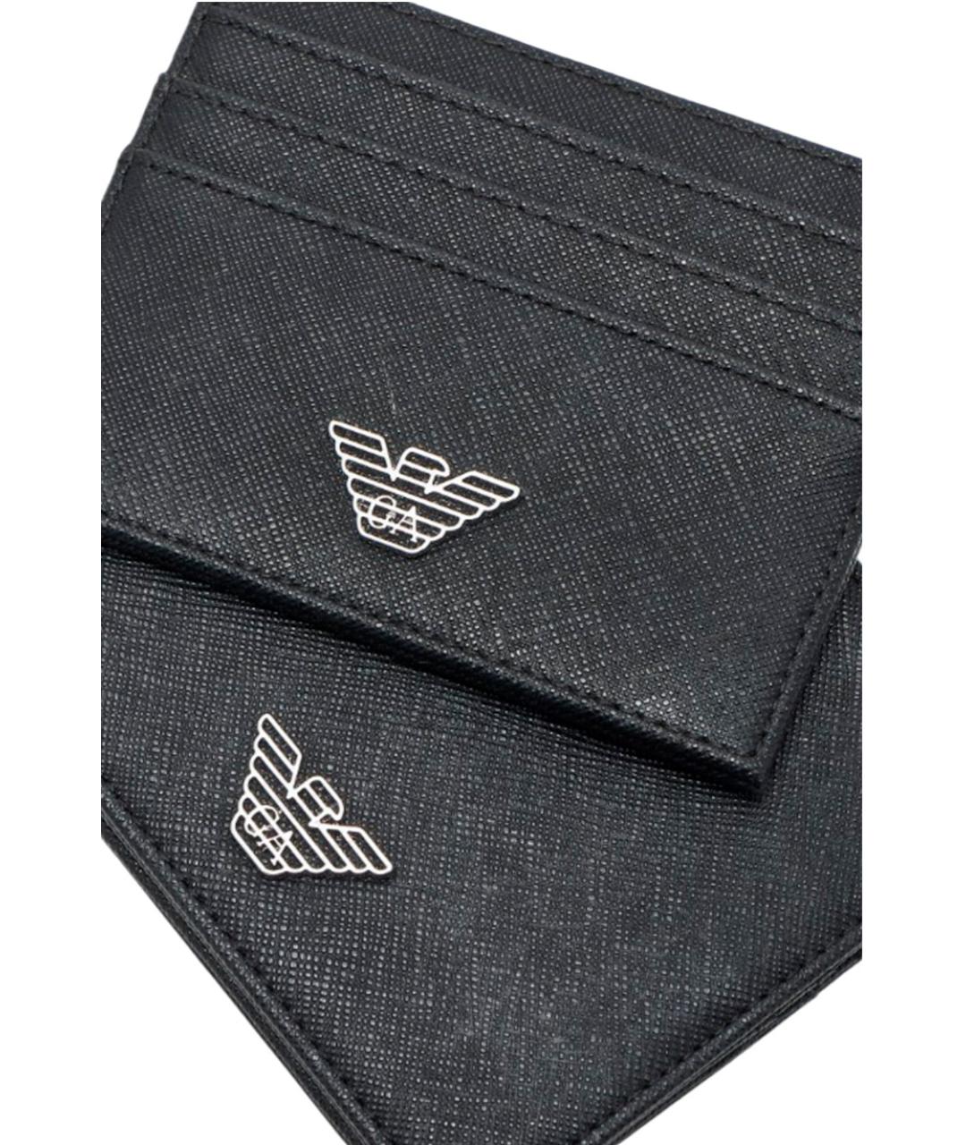 EMPORIO ARMANI Черный кошелек, фото 3