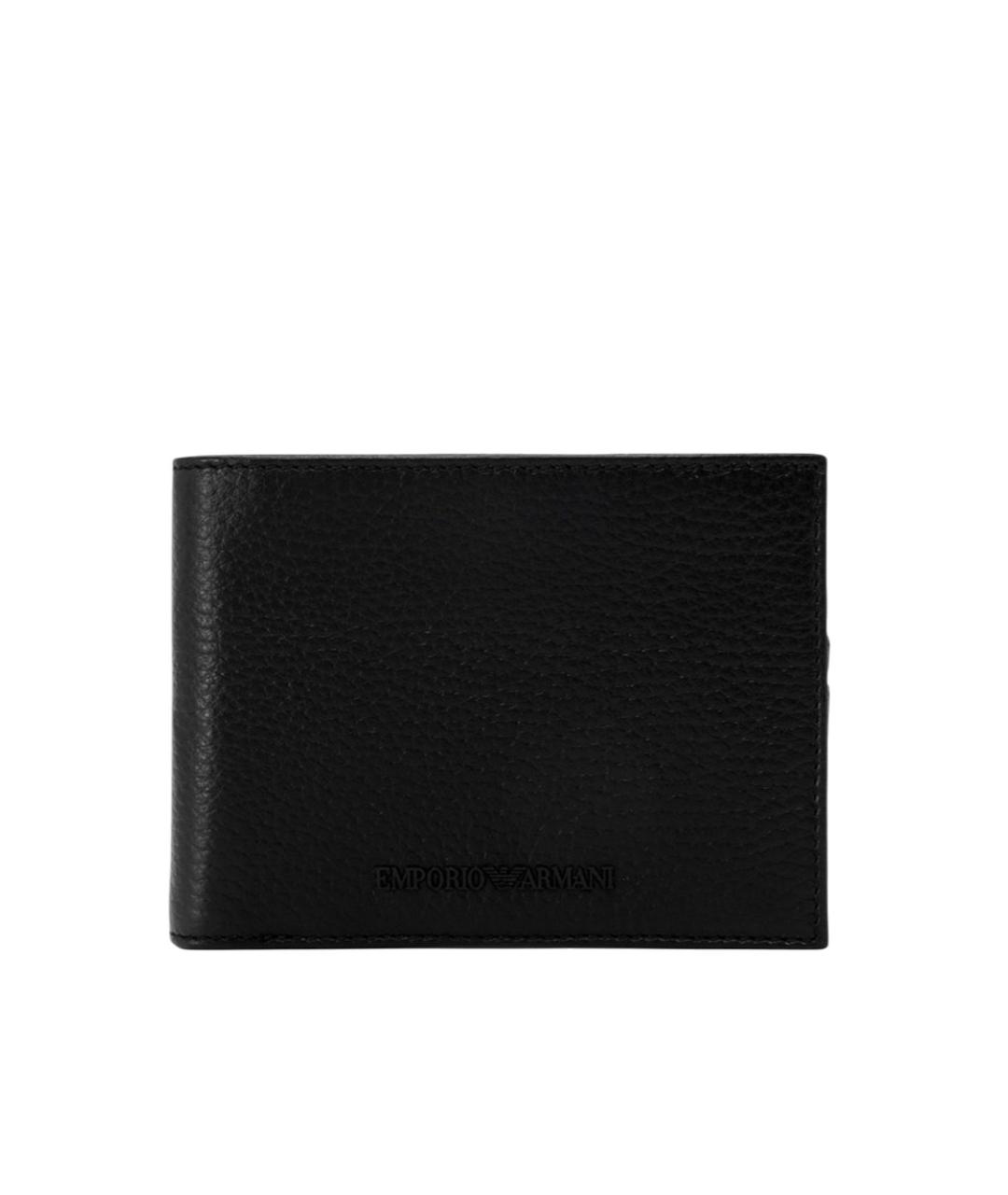 EMPORIO ARMANI Черный кошелек, фото 2