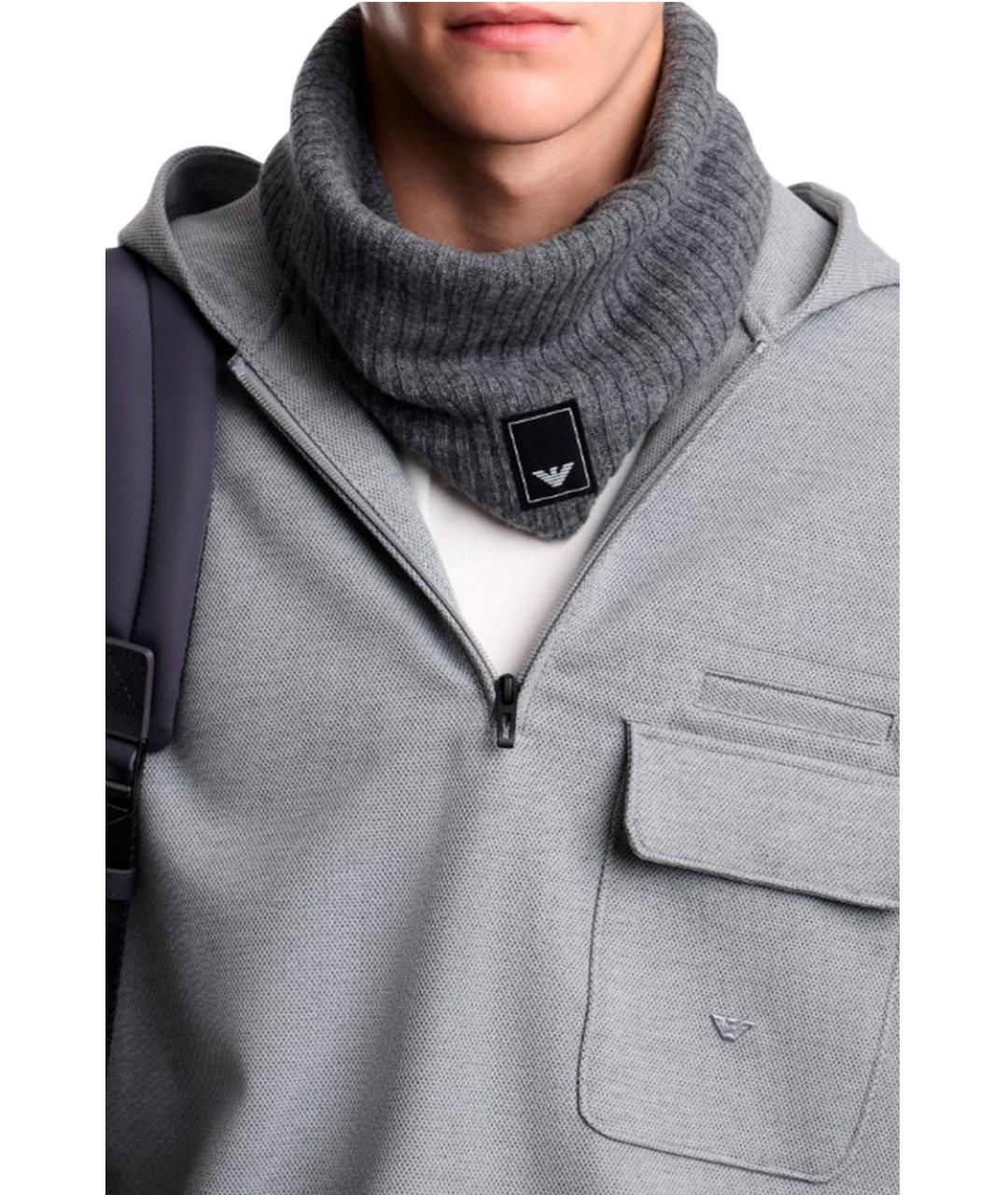 EMPORIO ARMANI Шерстяной шарф, фото 3