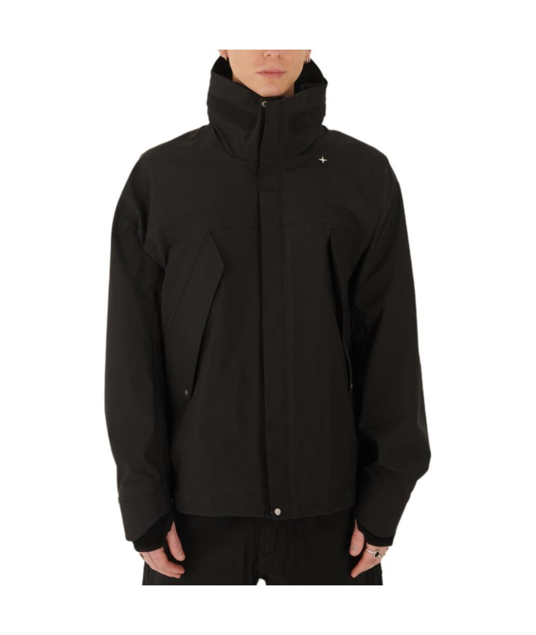 STONE ISLAND Черная куртка, фото 3