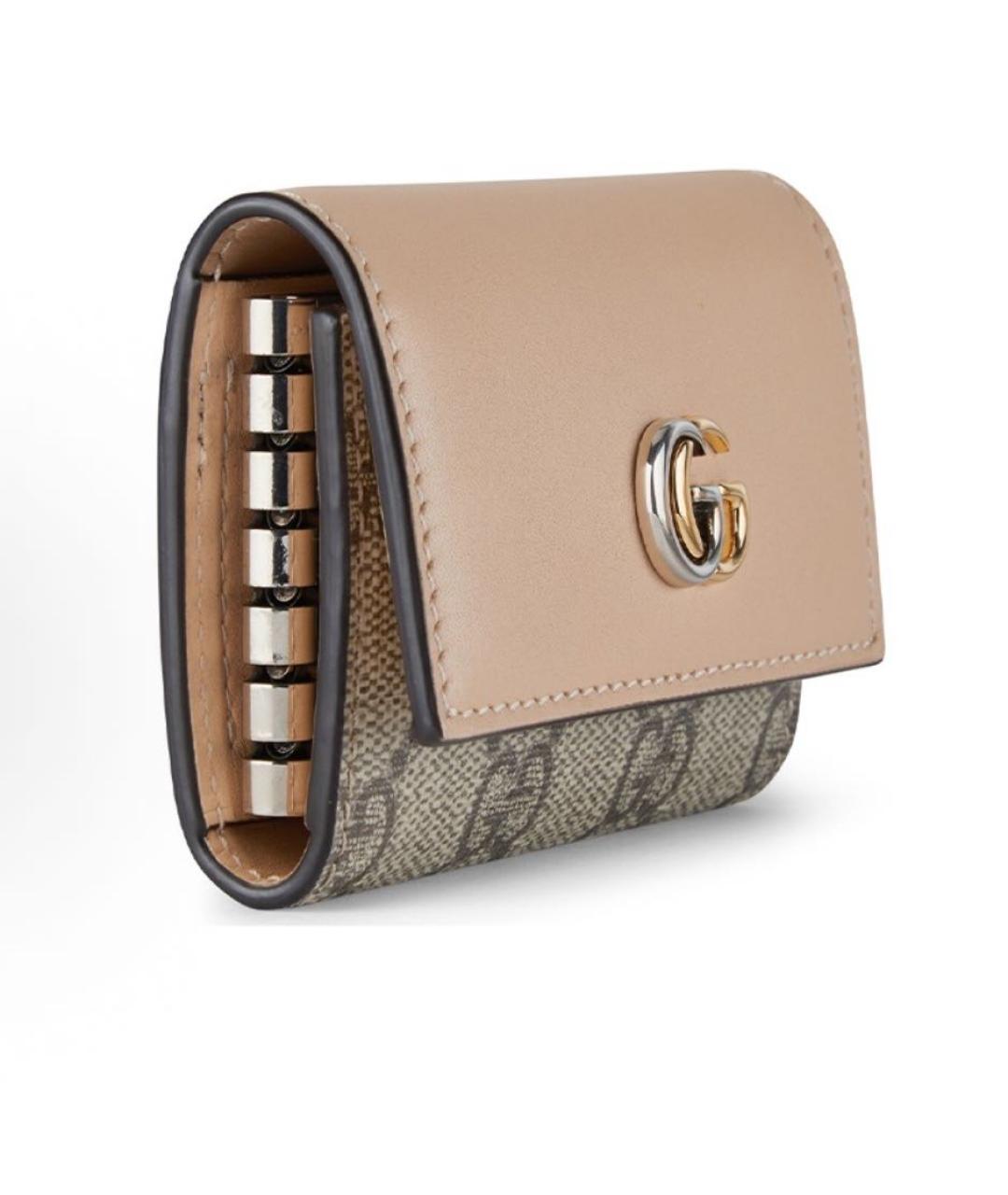GUCCI Бежевая ключница, фото 2
