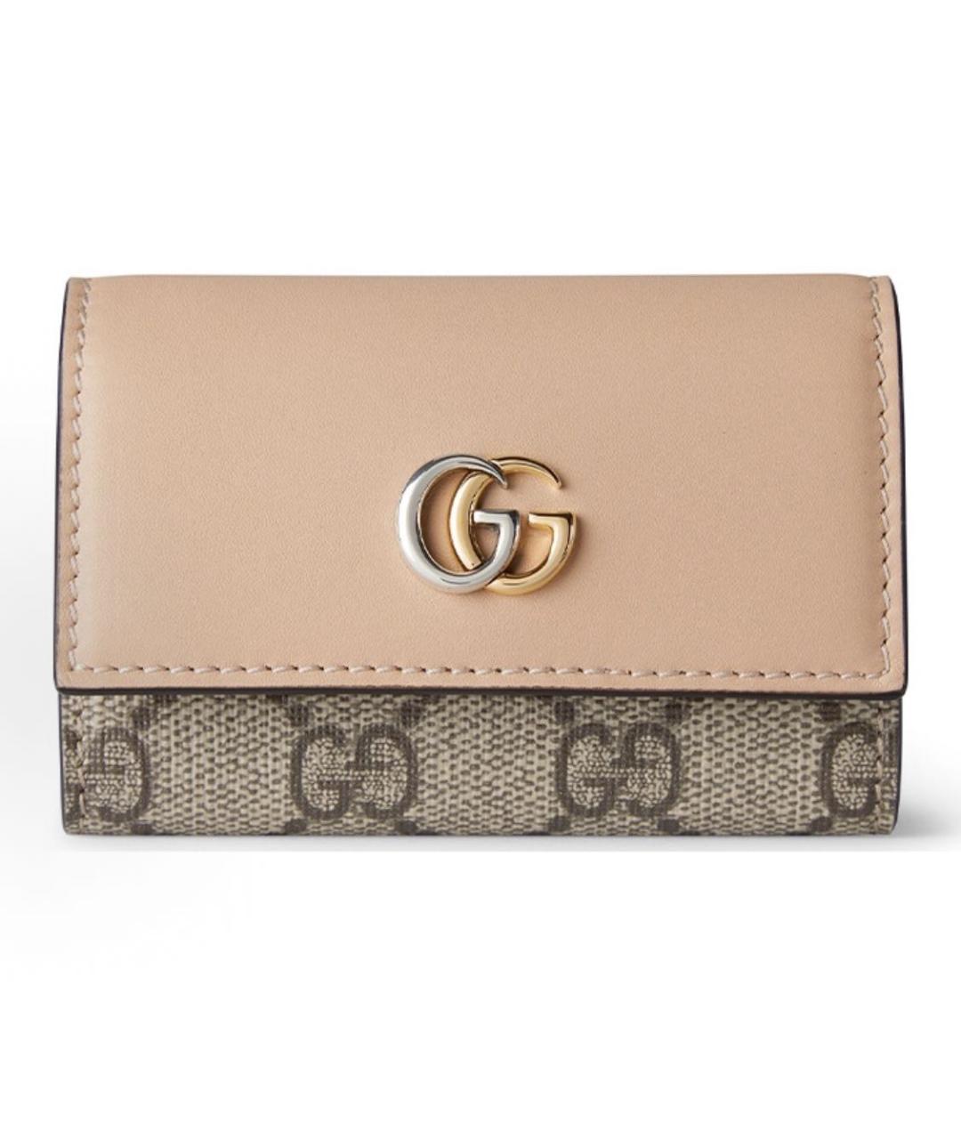 GUCCI Бежевая ключница, фото 8