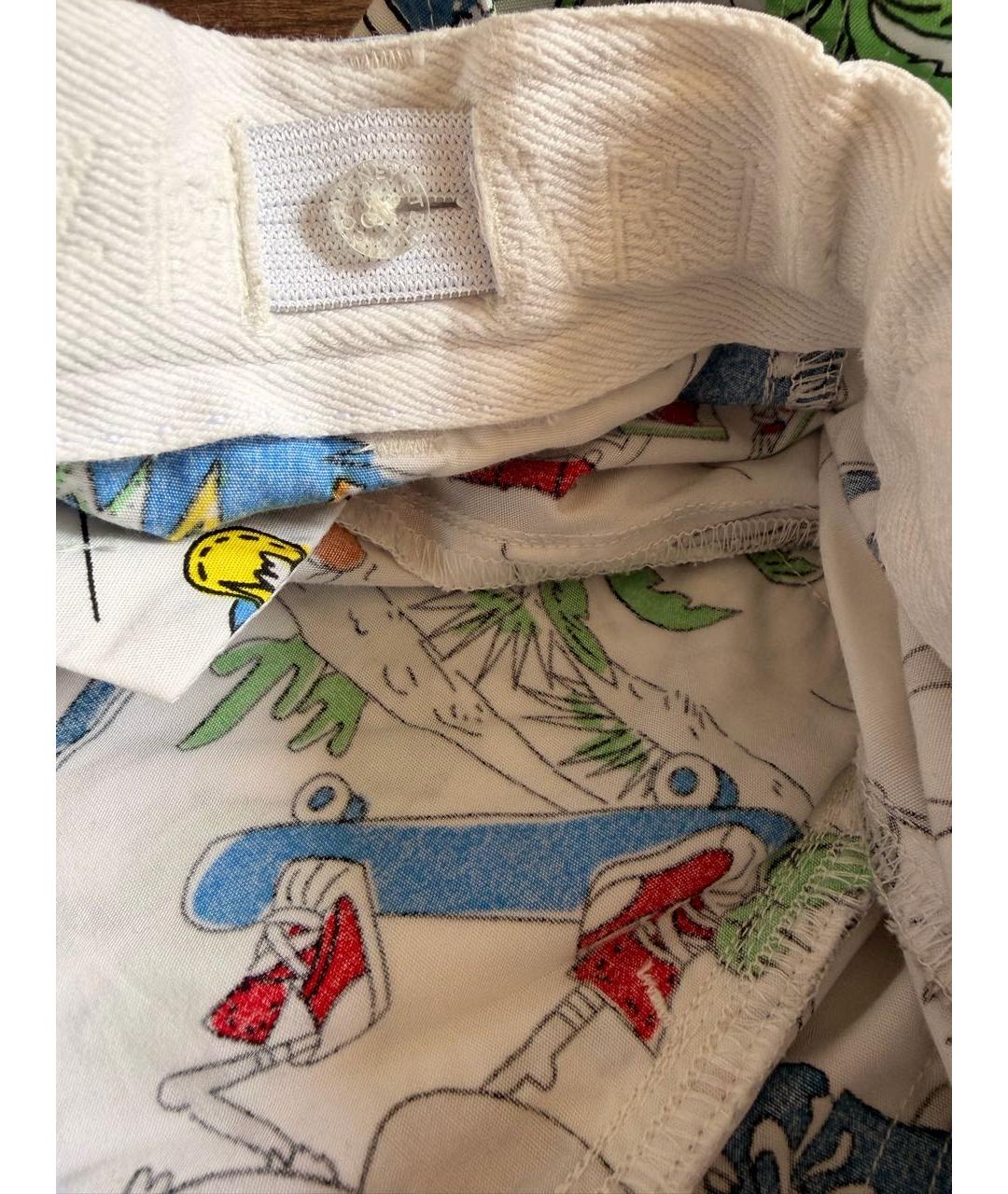 STELLA MCCARTNEY KIDS Белые хлопковые брюки и шорты, фото 7