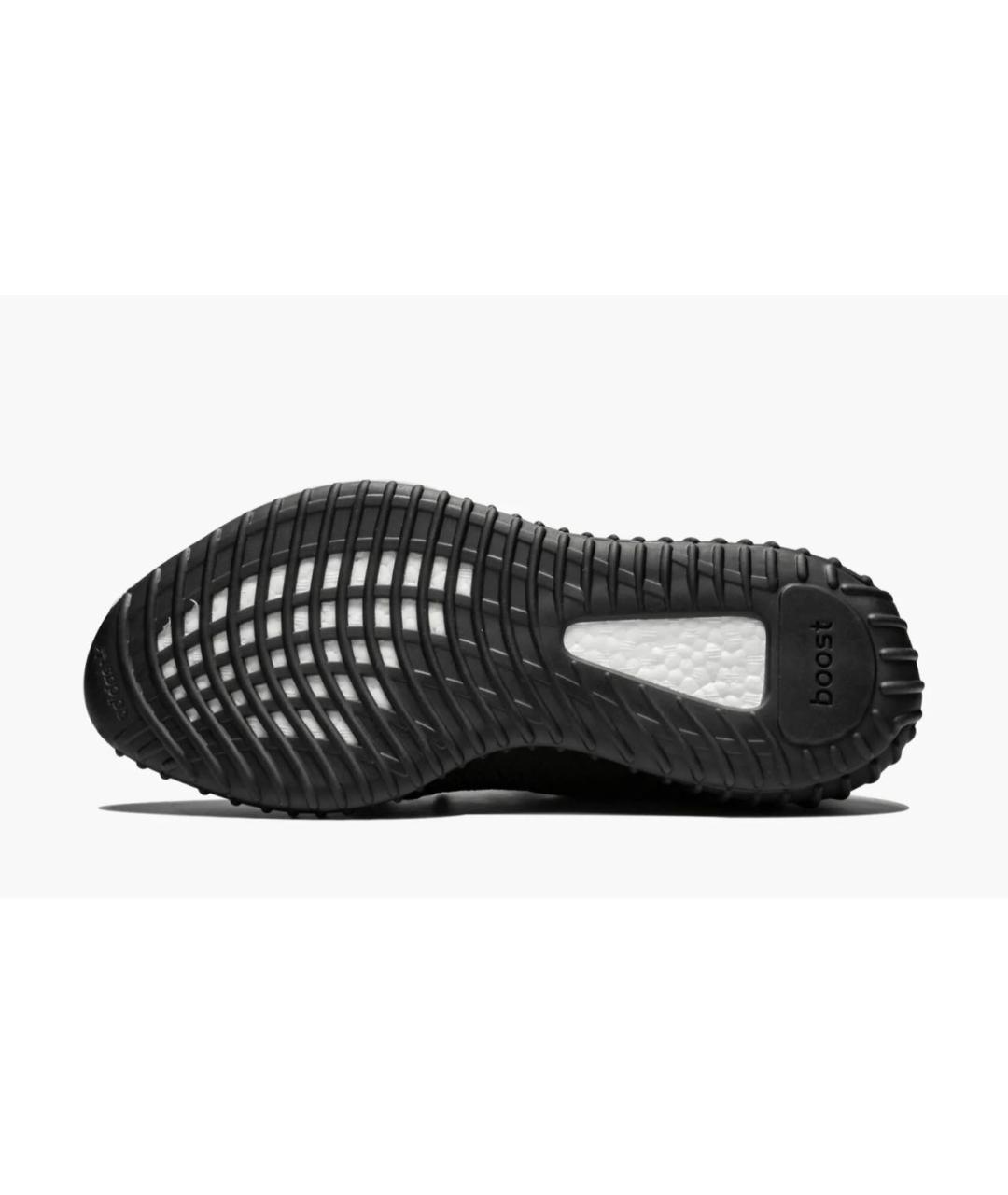 ADIDAS YEEZY Черные текстильные низкие кроссовки / кеды, фото 7