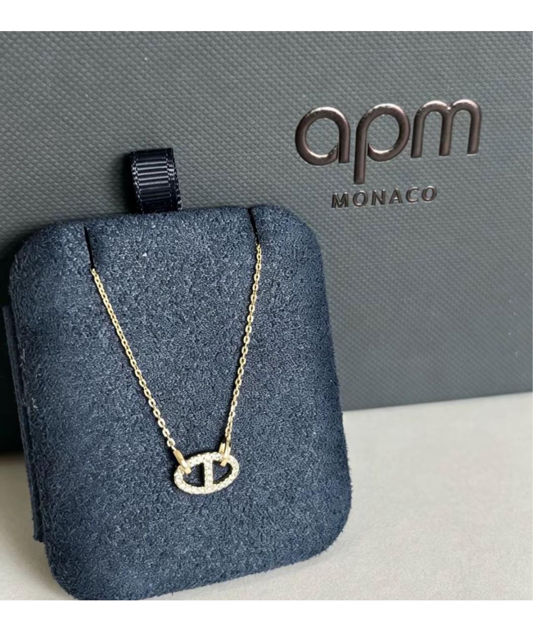 APM Monaco Золотая подвеска, фото 5