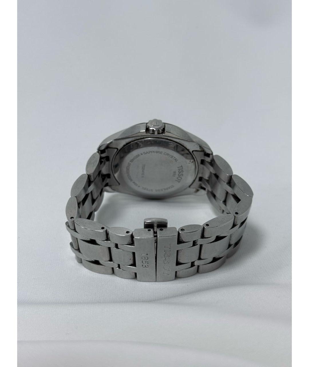 TISSOT Серебряные стальные часы, фото 3