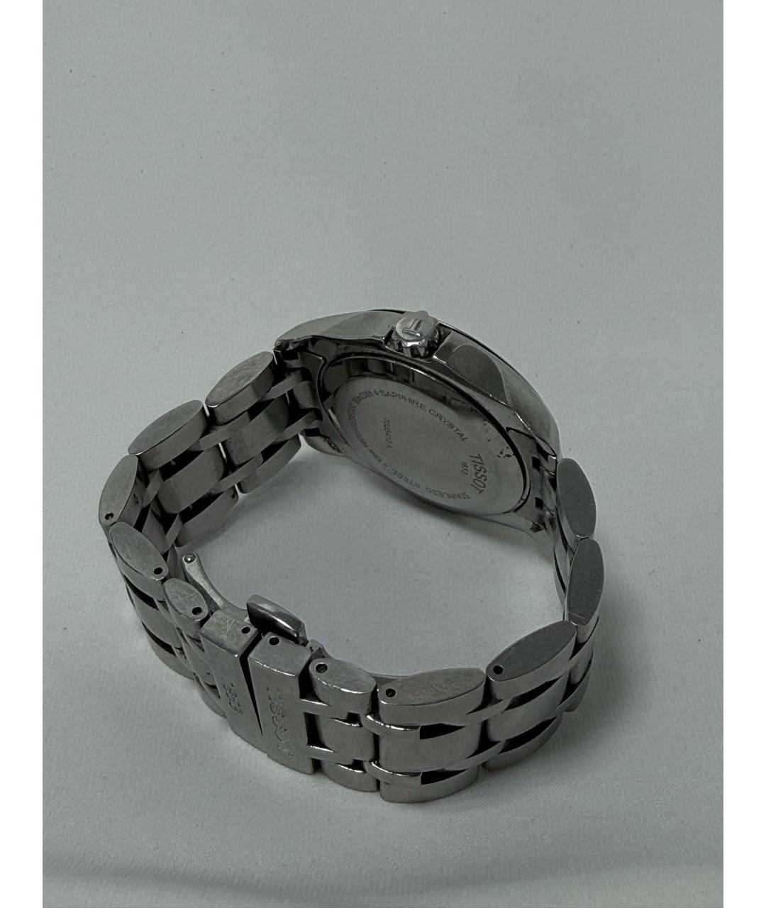 TISSOT Серебряные стальные часы, фото 2