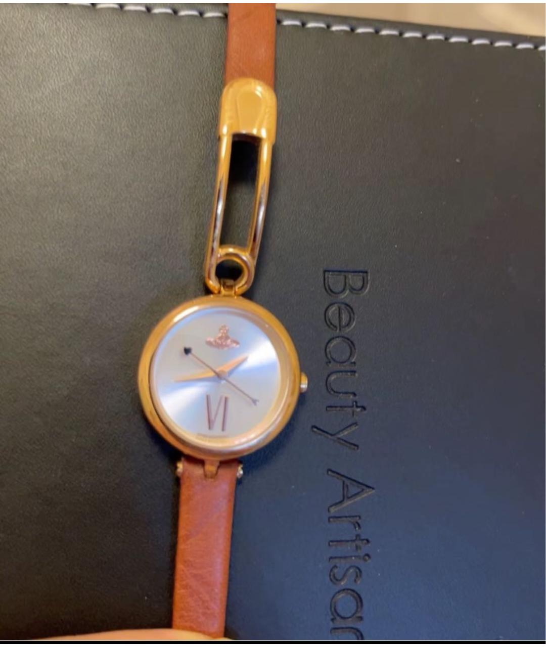 VIVIENNE WESTWOOD Коричневые часы, фото 4