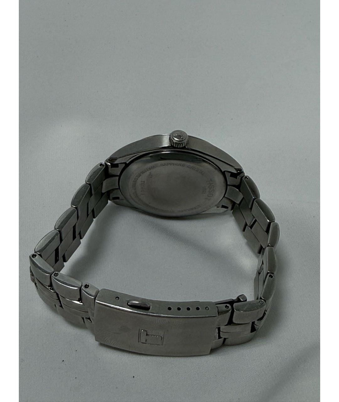 TISSOT Серебряные стальные часы, фото 2