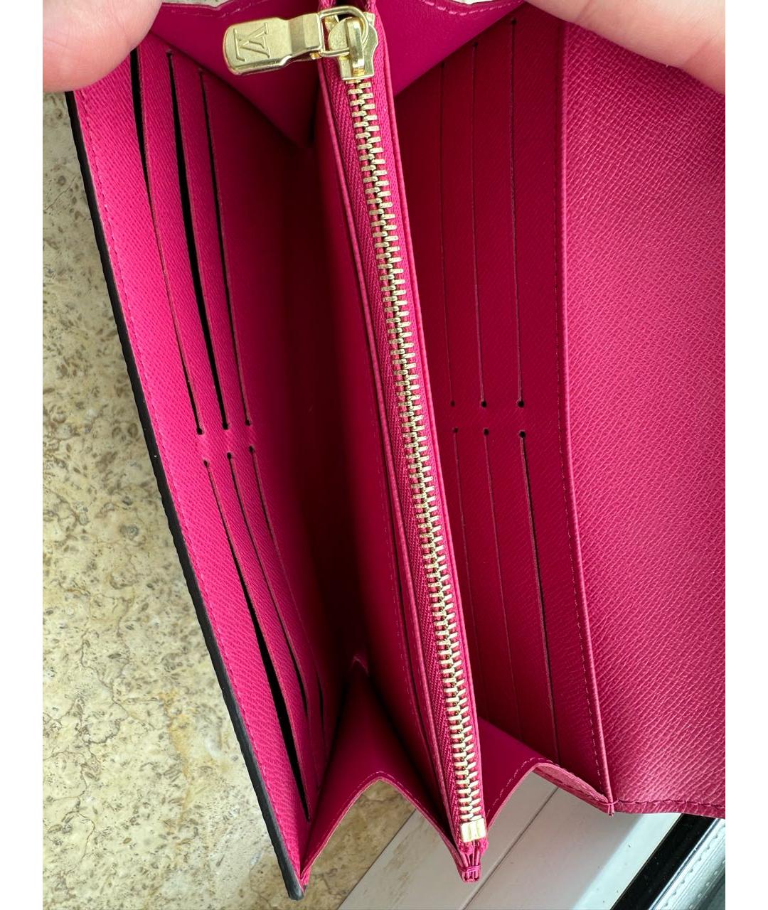 LOUIS VUITTON Кожаный кошелек, фото 3
