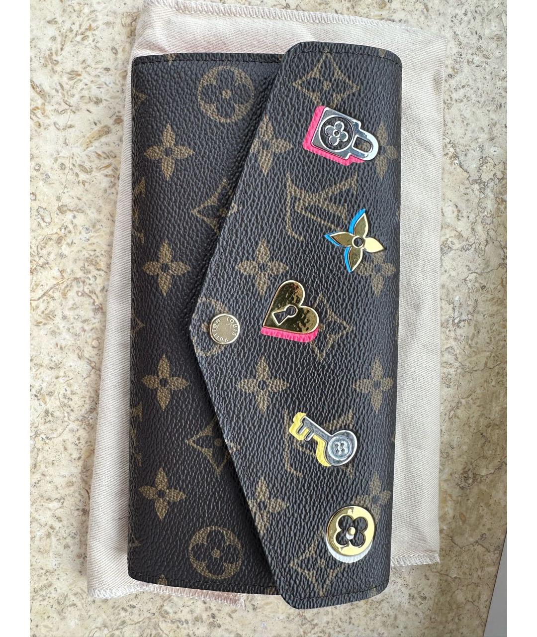 LOUIS VUITTON Кожаный кошелек, фото 7