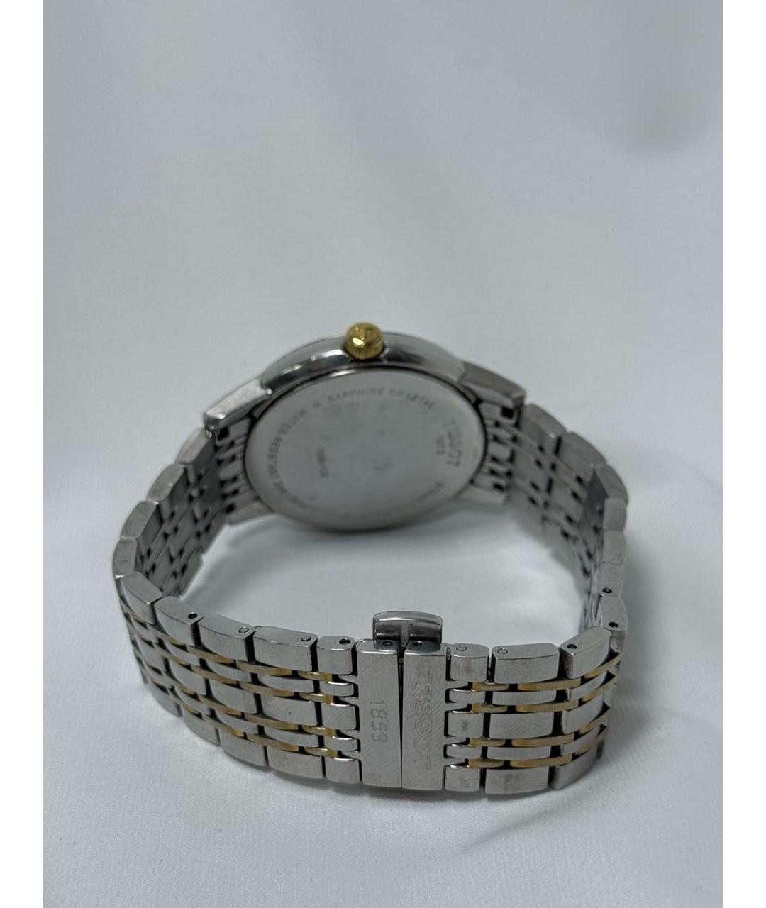 TISSOT Серебряные стальные часы, фото 2