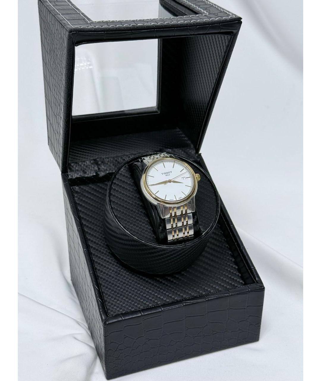 TISSOT Серебряные стальные часы, фото 4