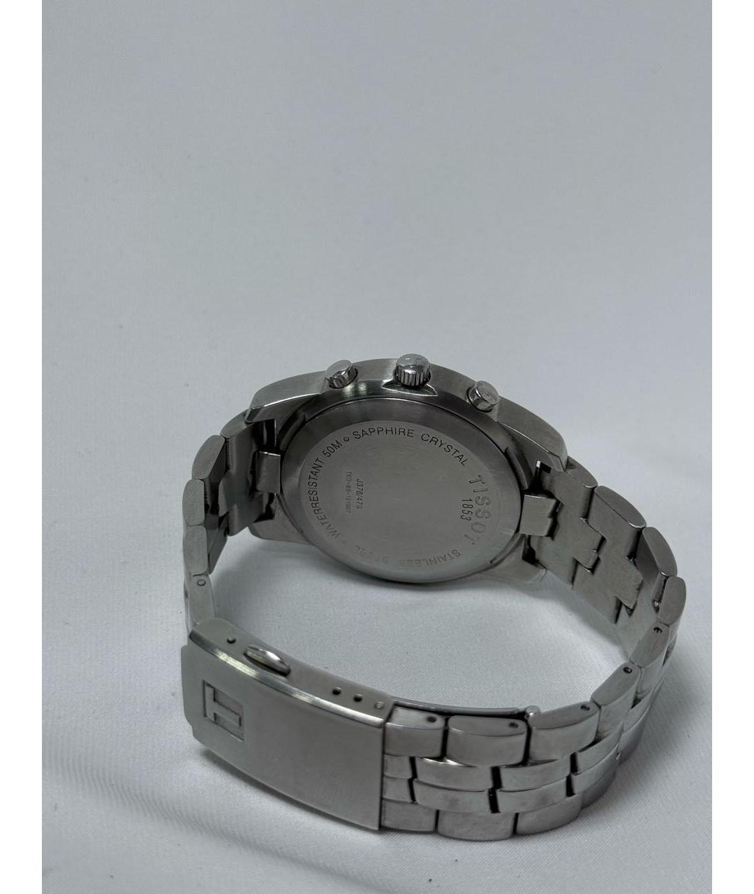 TISSOT Серебряные стальные часы, фото 3
