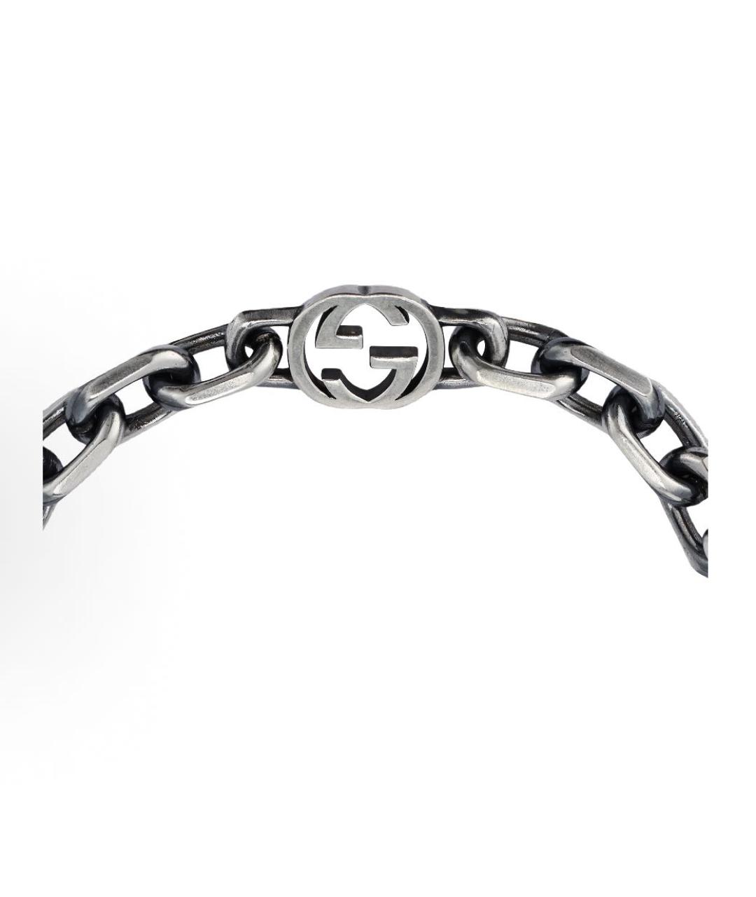 GUCCI Серебряный браслет, фото 3