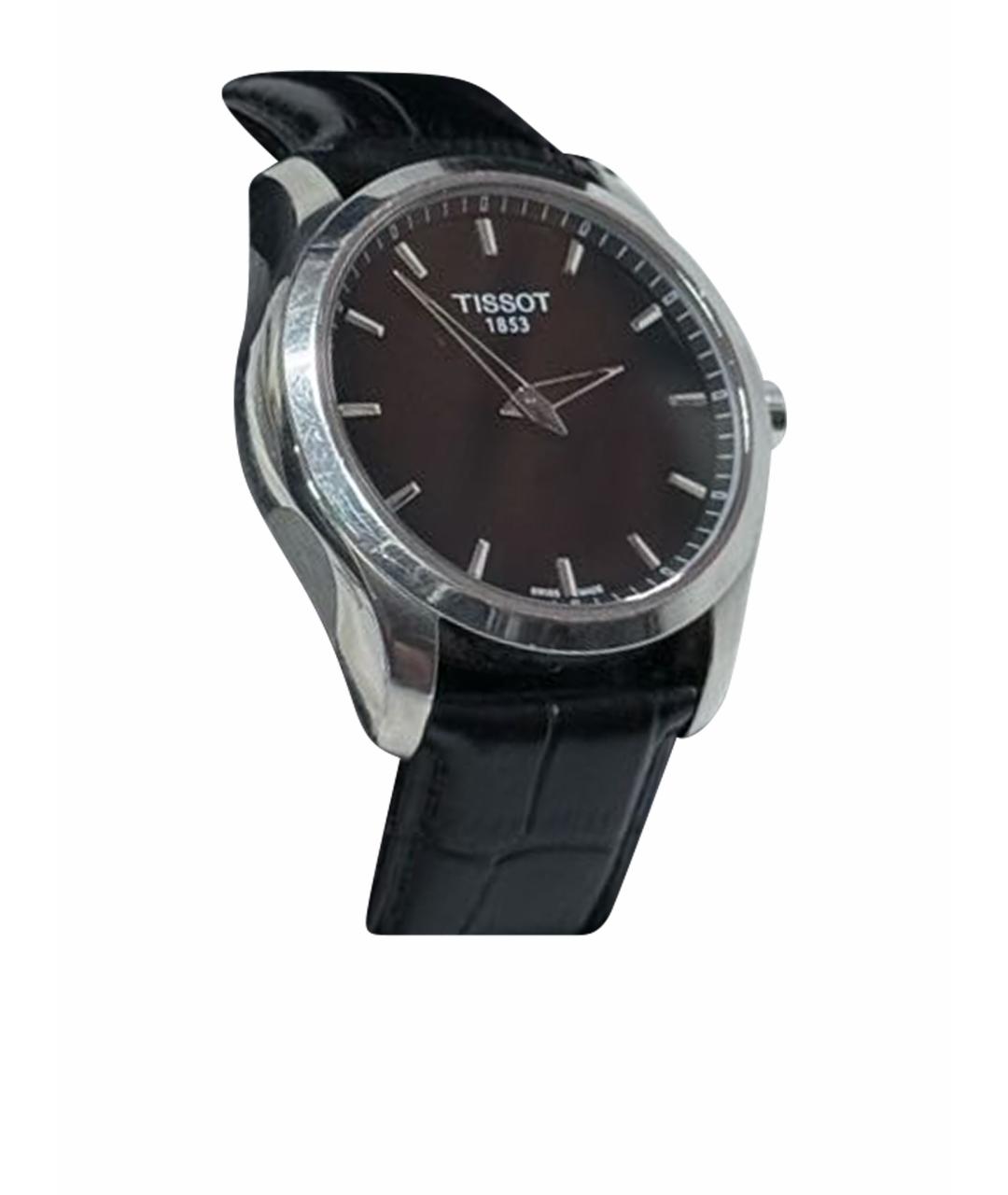 TISSOT Серебряные стальные часы, фото 1