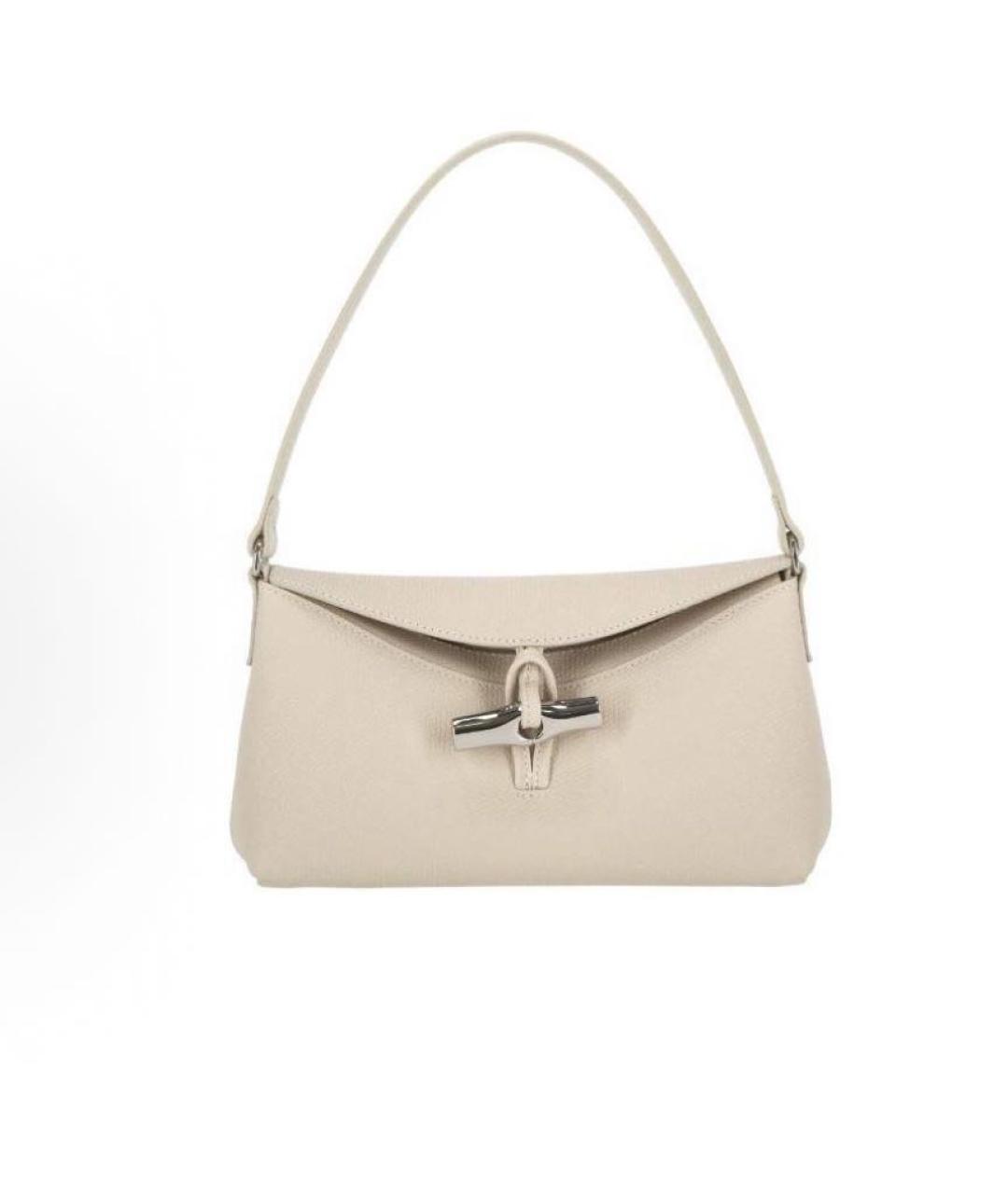 LONGCHAMP Белая сумка через плечо, фото 8